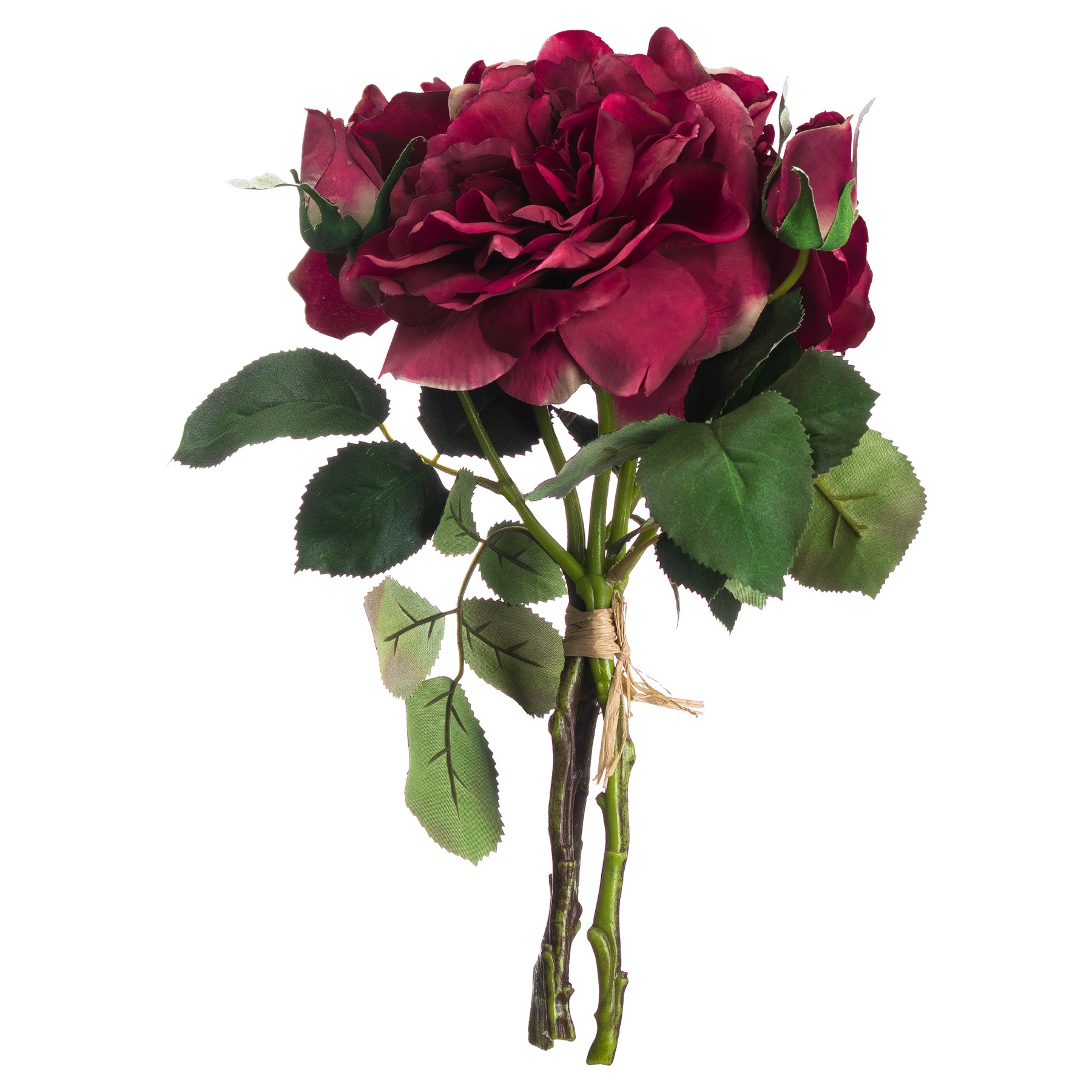 Red Short Stem Rose Bouquet - Image 2