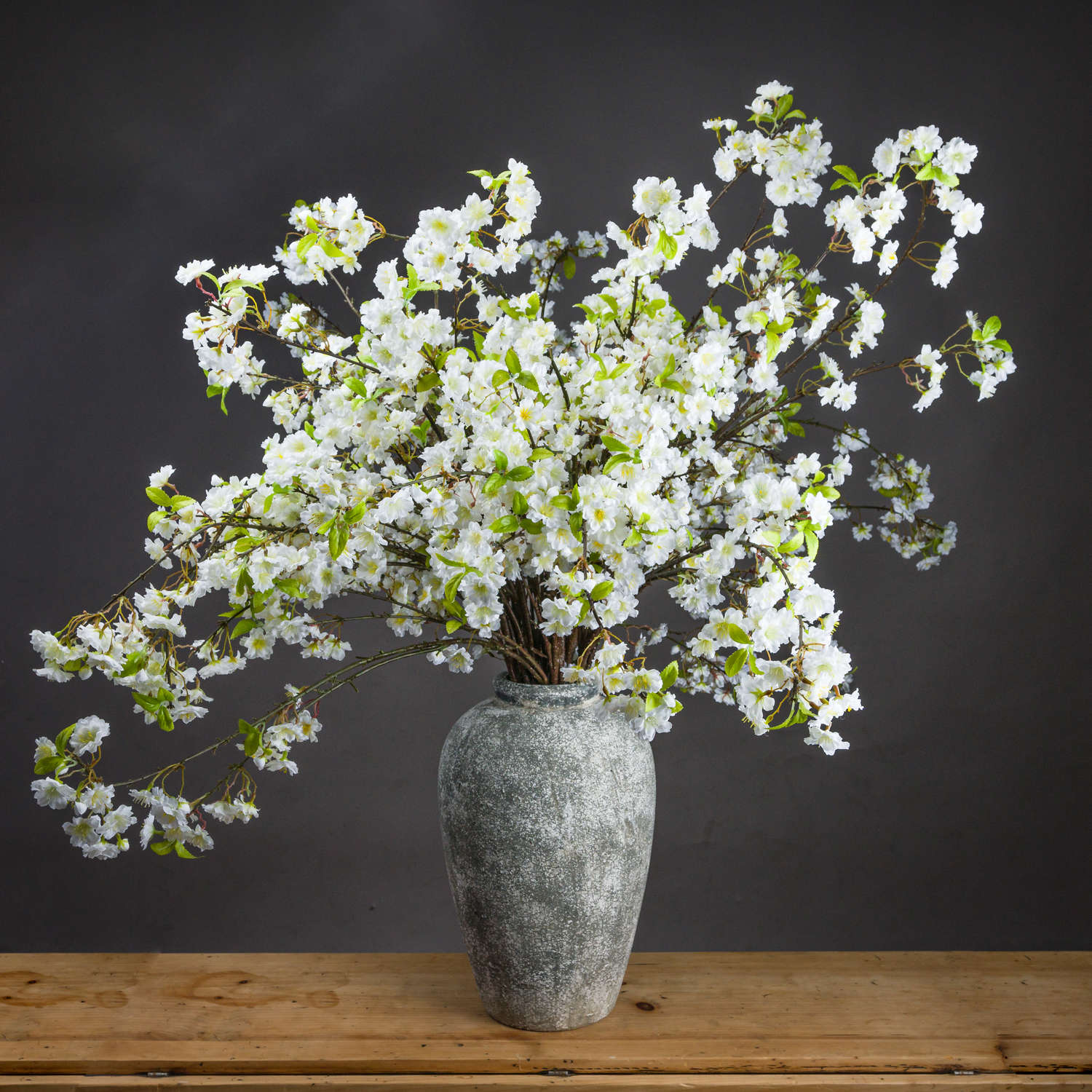 White Cherry Blossom Spray - Image 1