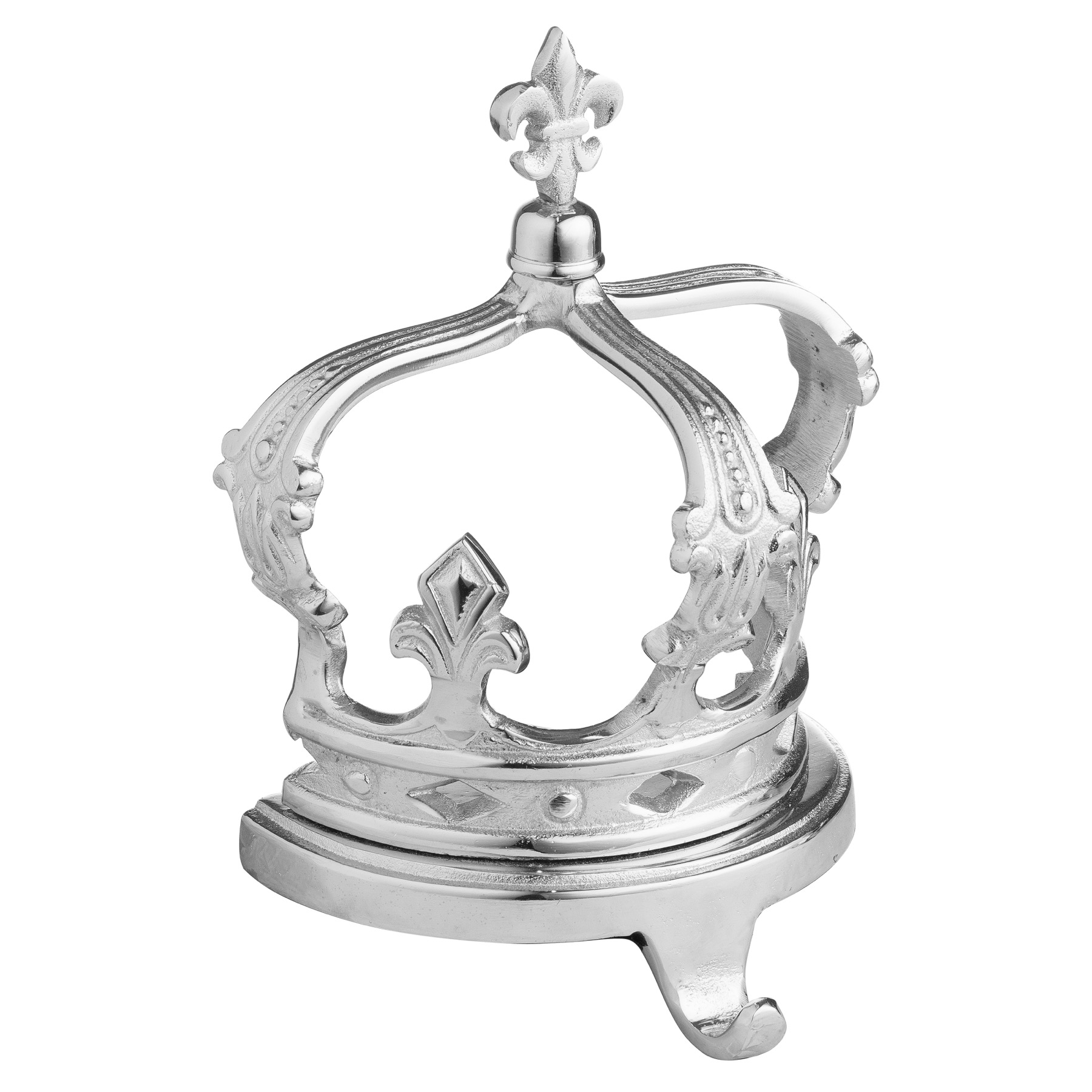 The Queens Crown Nickel Stocking Holder - Image 1