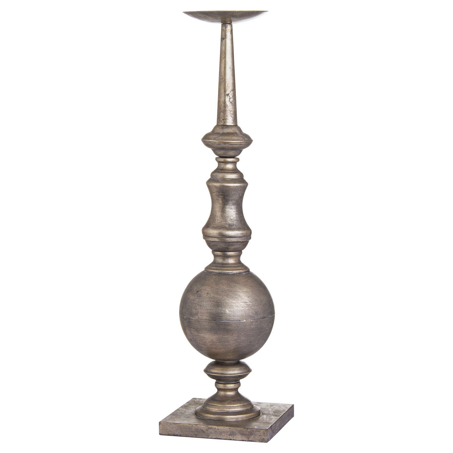 Antique Bronze Decorative Candle Holder - Image 1