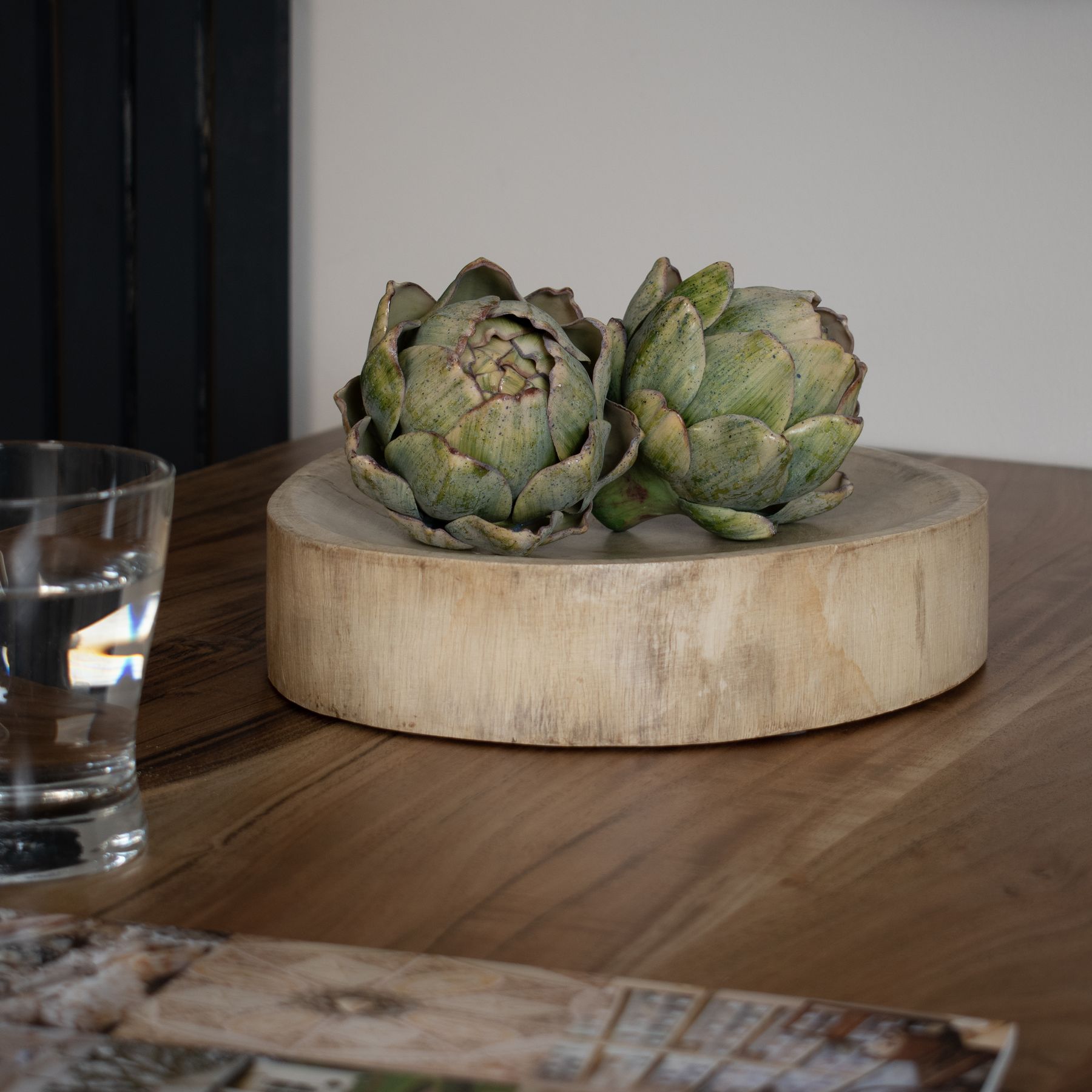 Hand Crafted Mango Wood Trinket Dish - Image 4