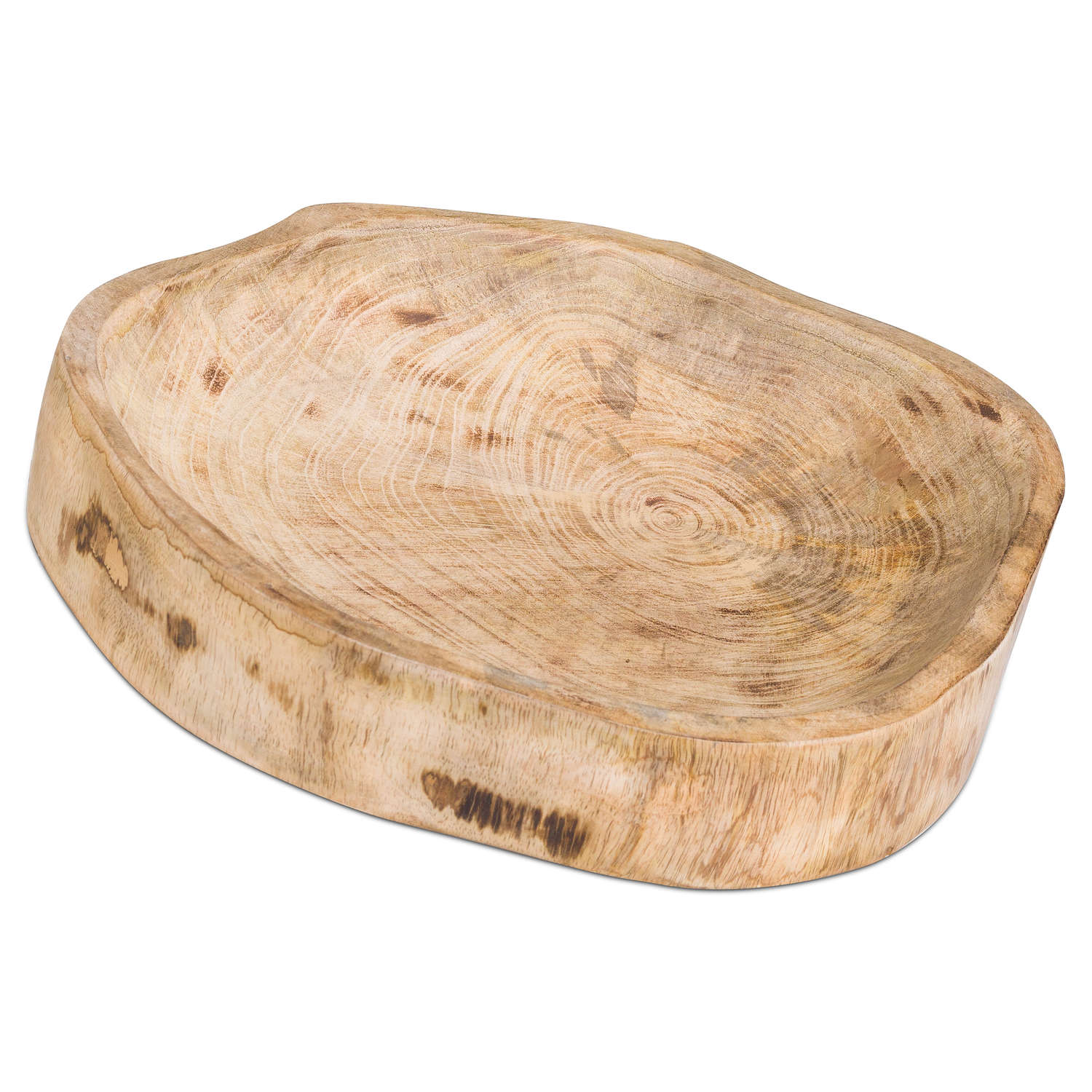 Hand Crafted Mango Wood Trinket Dish - Image 1