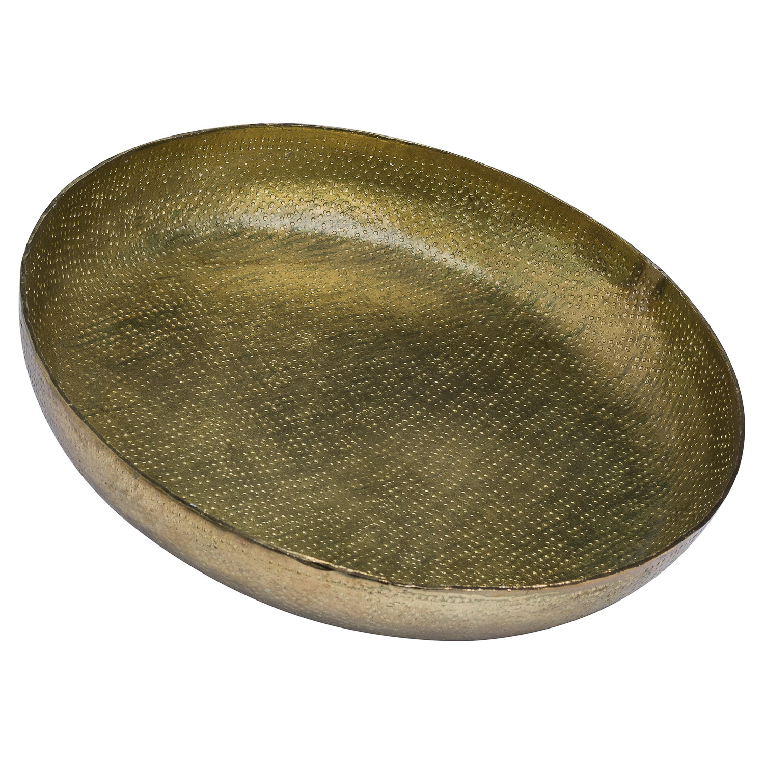 Hammered Metalic Antique Brass Dish Wholesale by Hill Interiors
