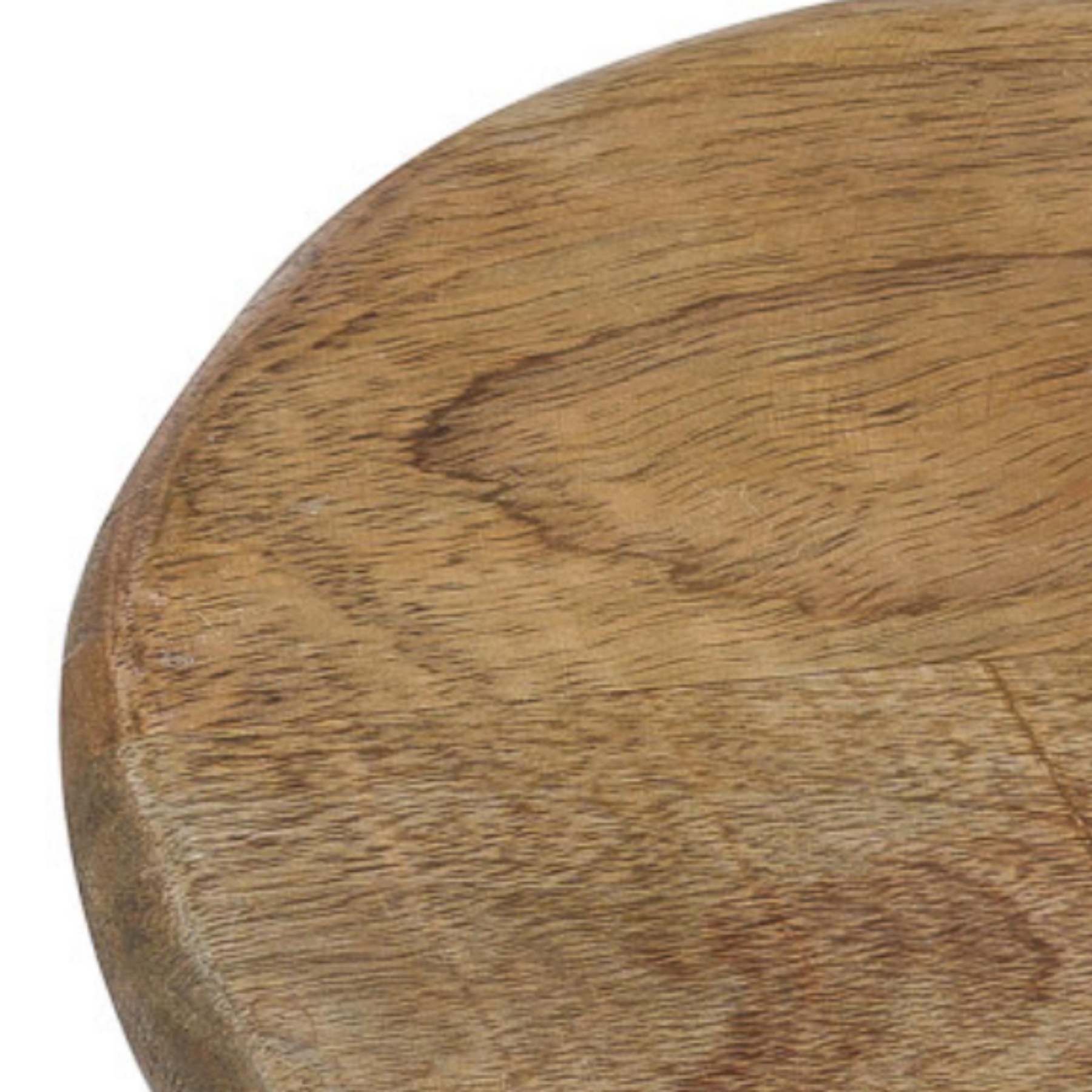 Large Round Hanging Hard Wood Chopping Board - Image 2