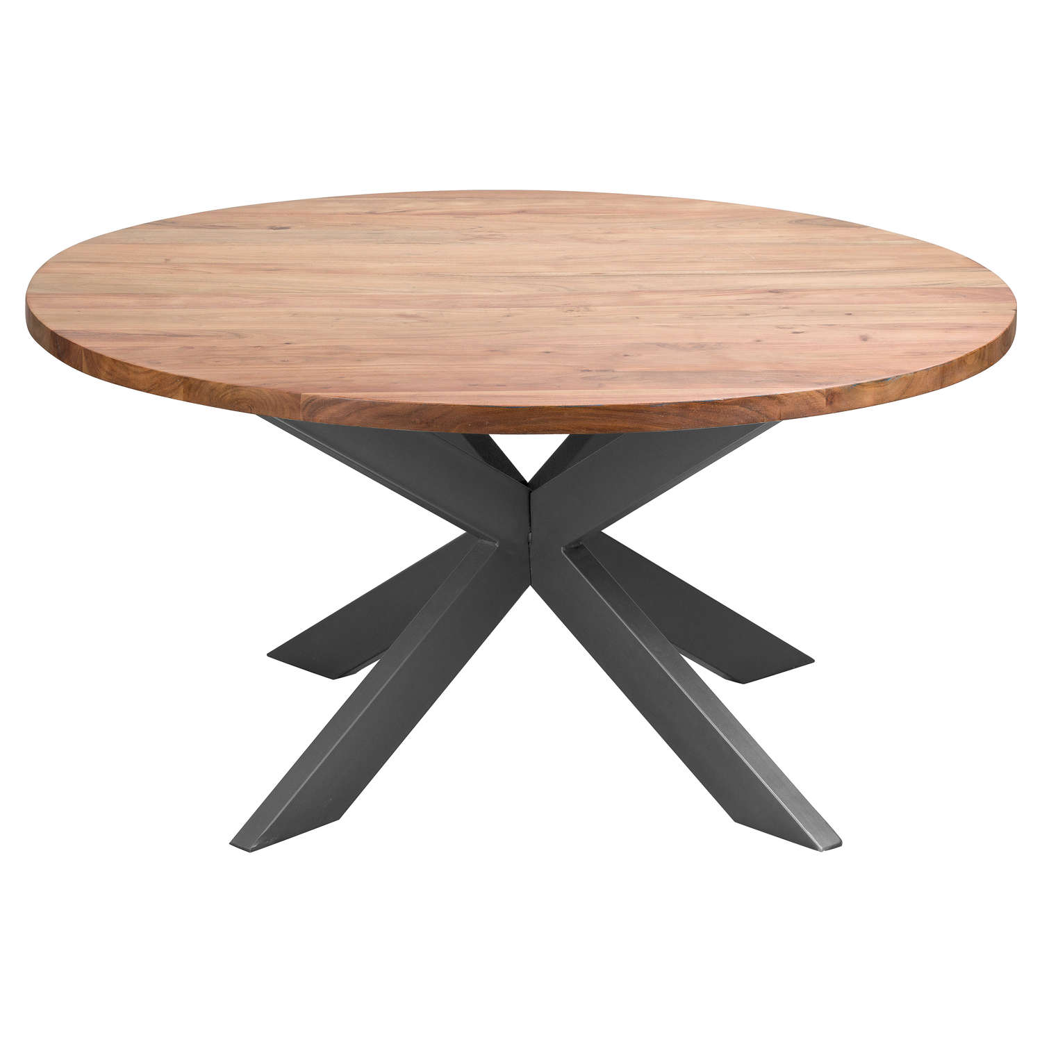 Live Edge Collection Large Round Dining Table