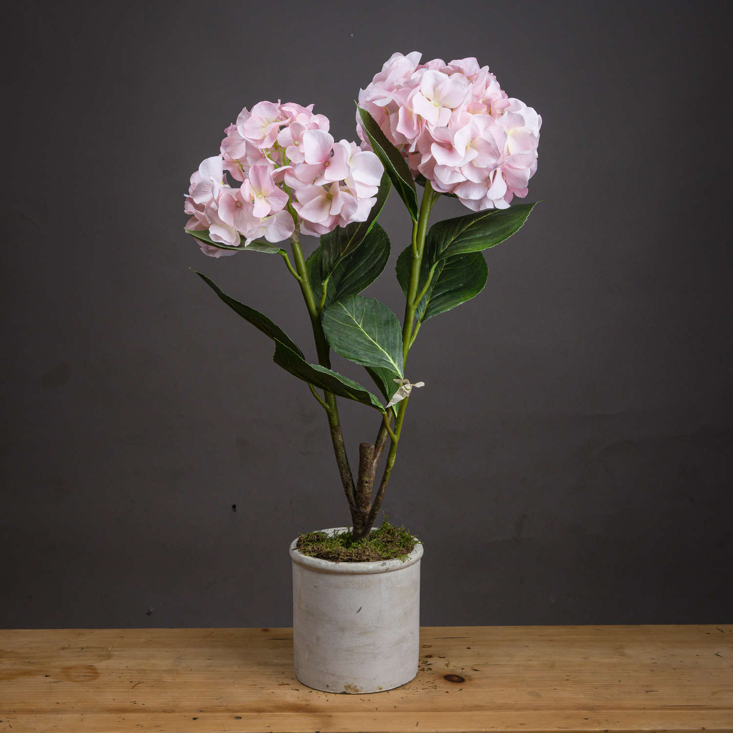 Pale Pink Oversized Hydrangea Spray - Image 3