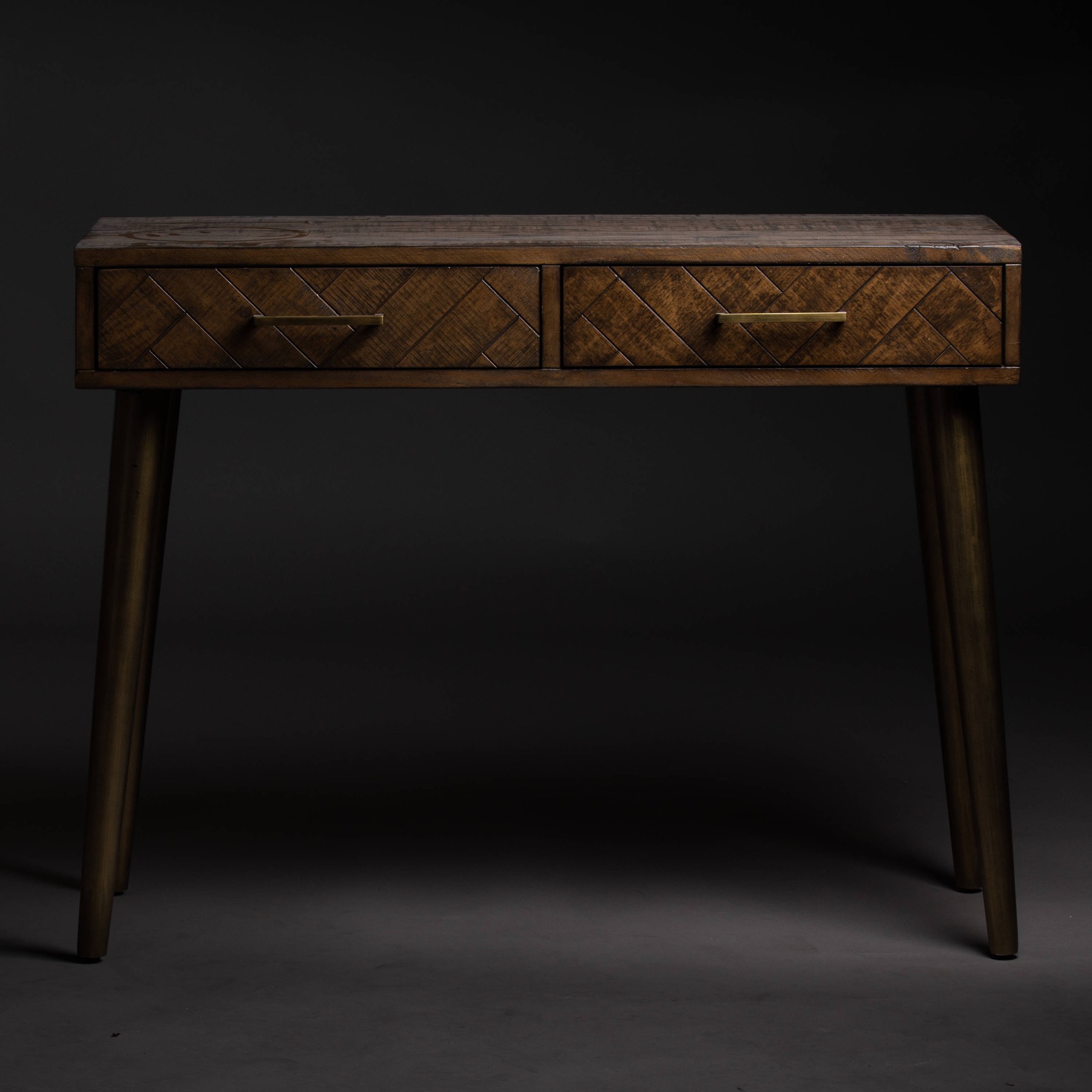 Havana Gold 2 Drawer Console Table - Image 4