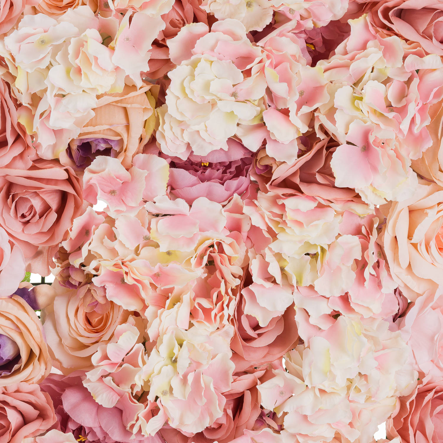 Blush Pink Flower Wall - Image 2