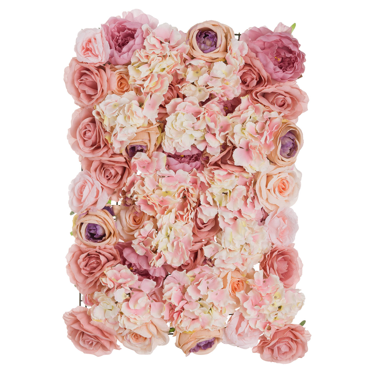 Blush Pink Flower Wall - Image 1