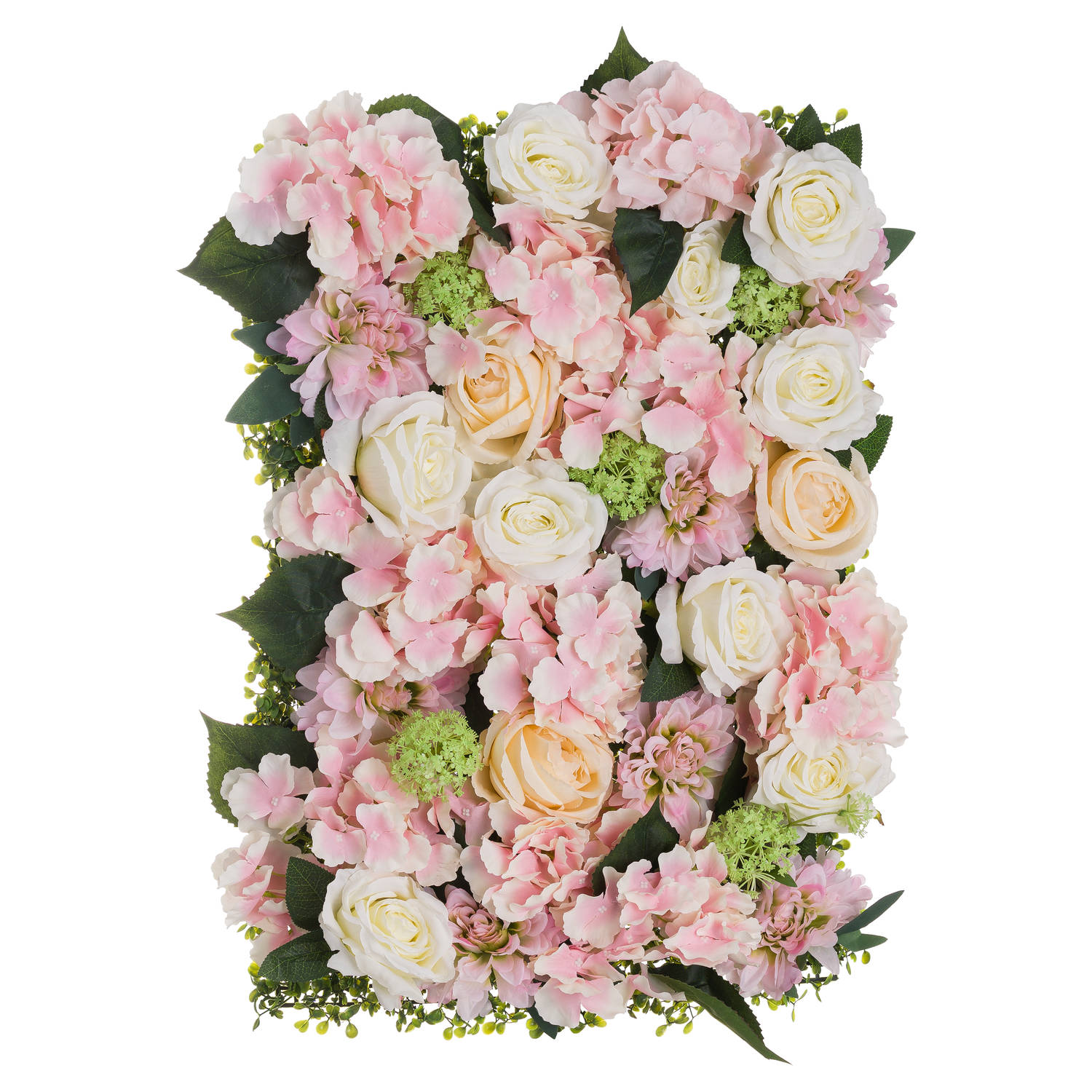 Pink Dahlia Flower Wall - Image 1