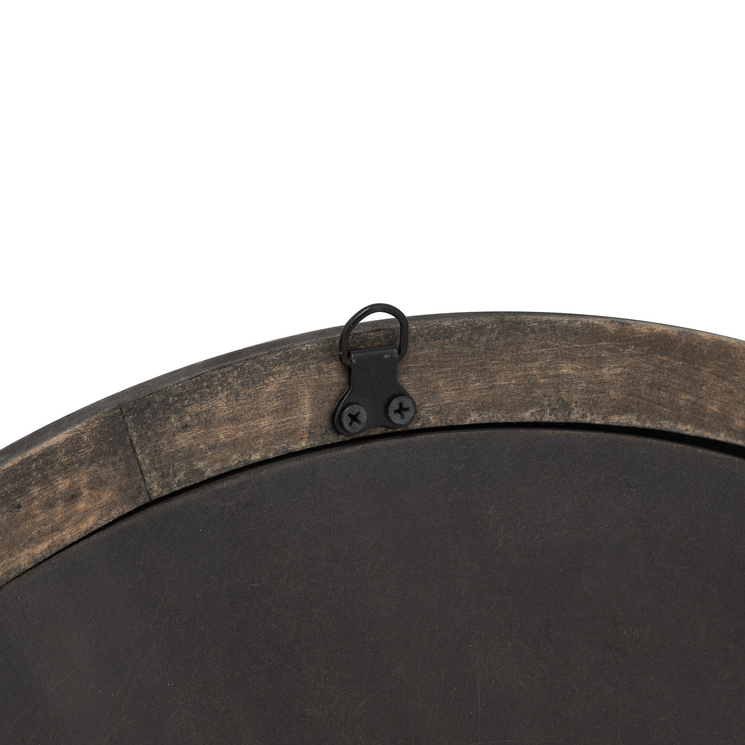 Circular Grey Wash Avrey Mirror - Image 2