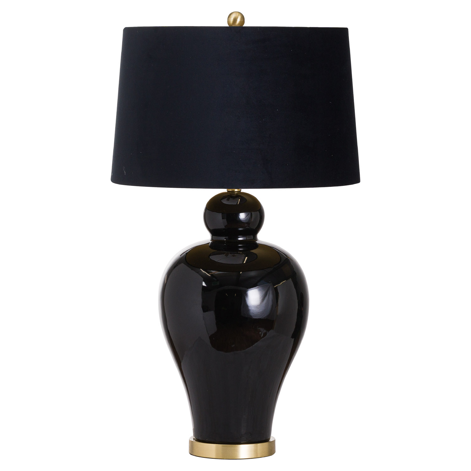 Kalvin Black Table Lamp - Image 1