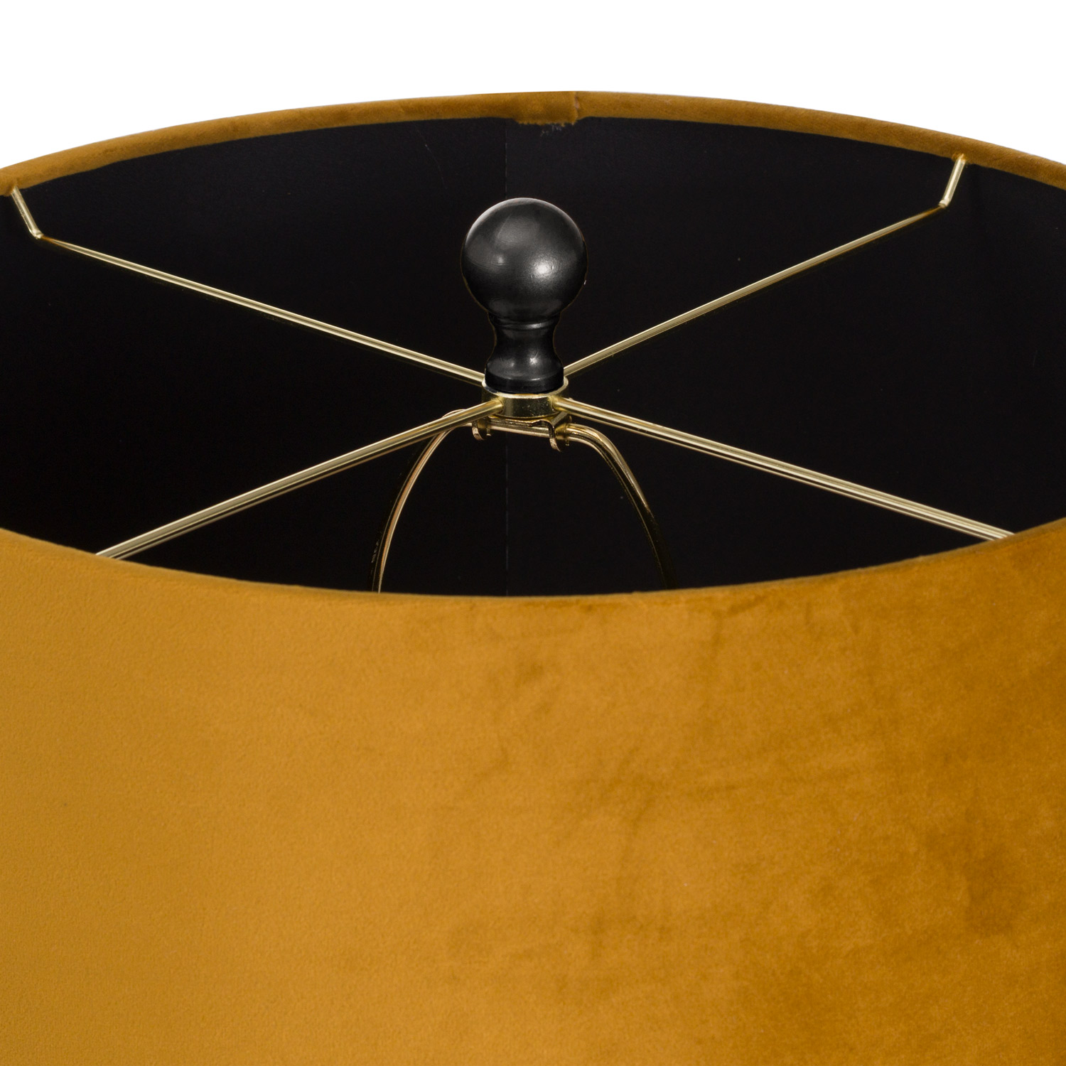Harlow Bee Table Lamp With Mustard Shade - Image 3