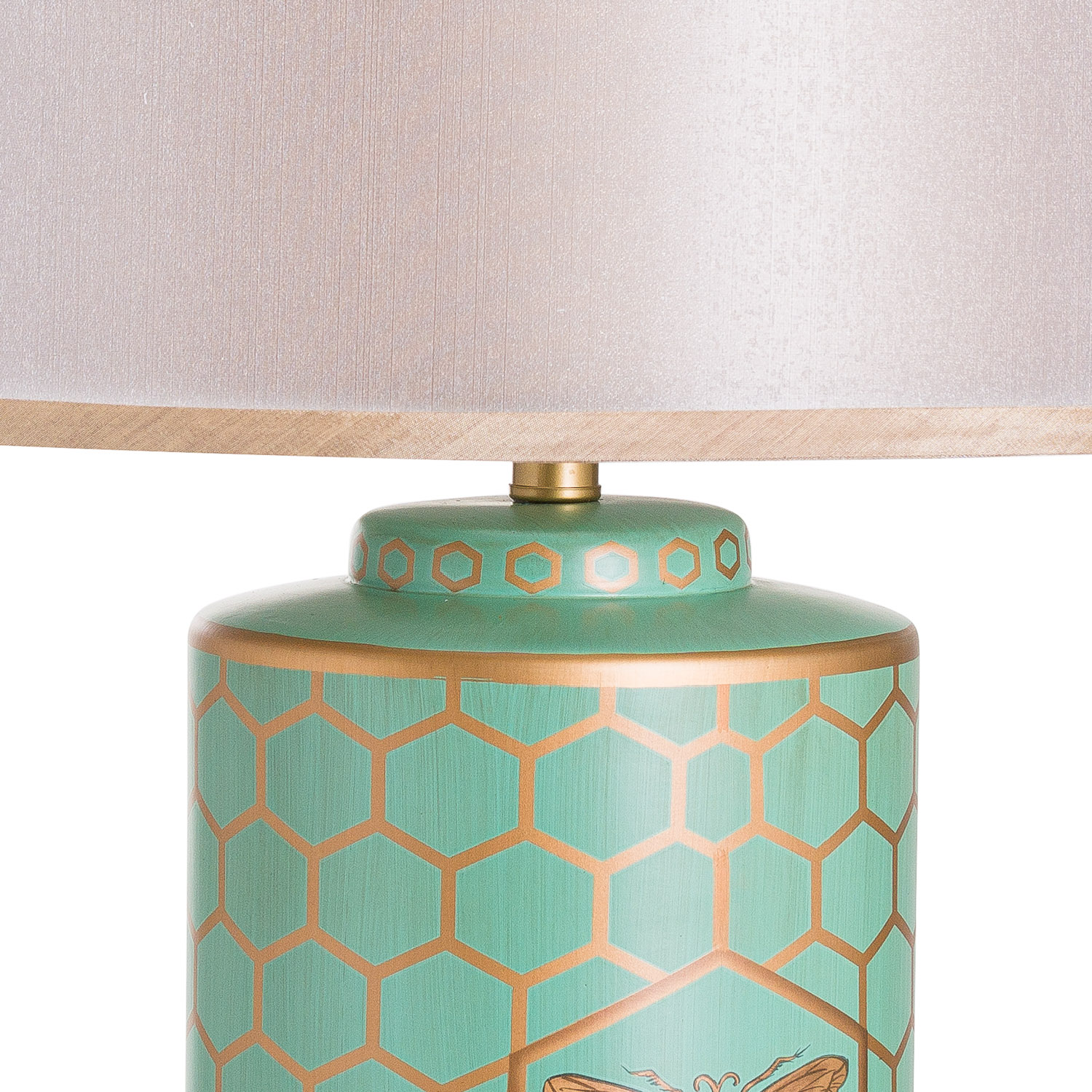 Harley Bee Table Lamp With Double Layer Shade - Image 2