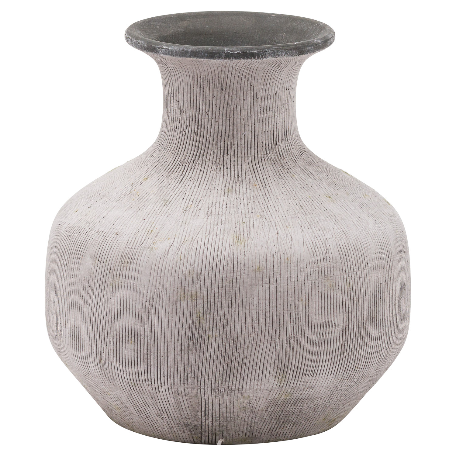 Bloomville Squat Stone Vase - Image 1
