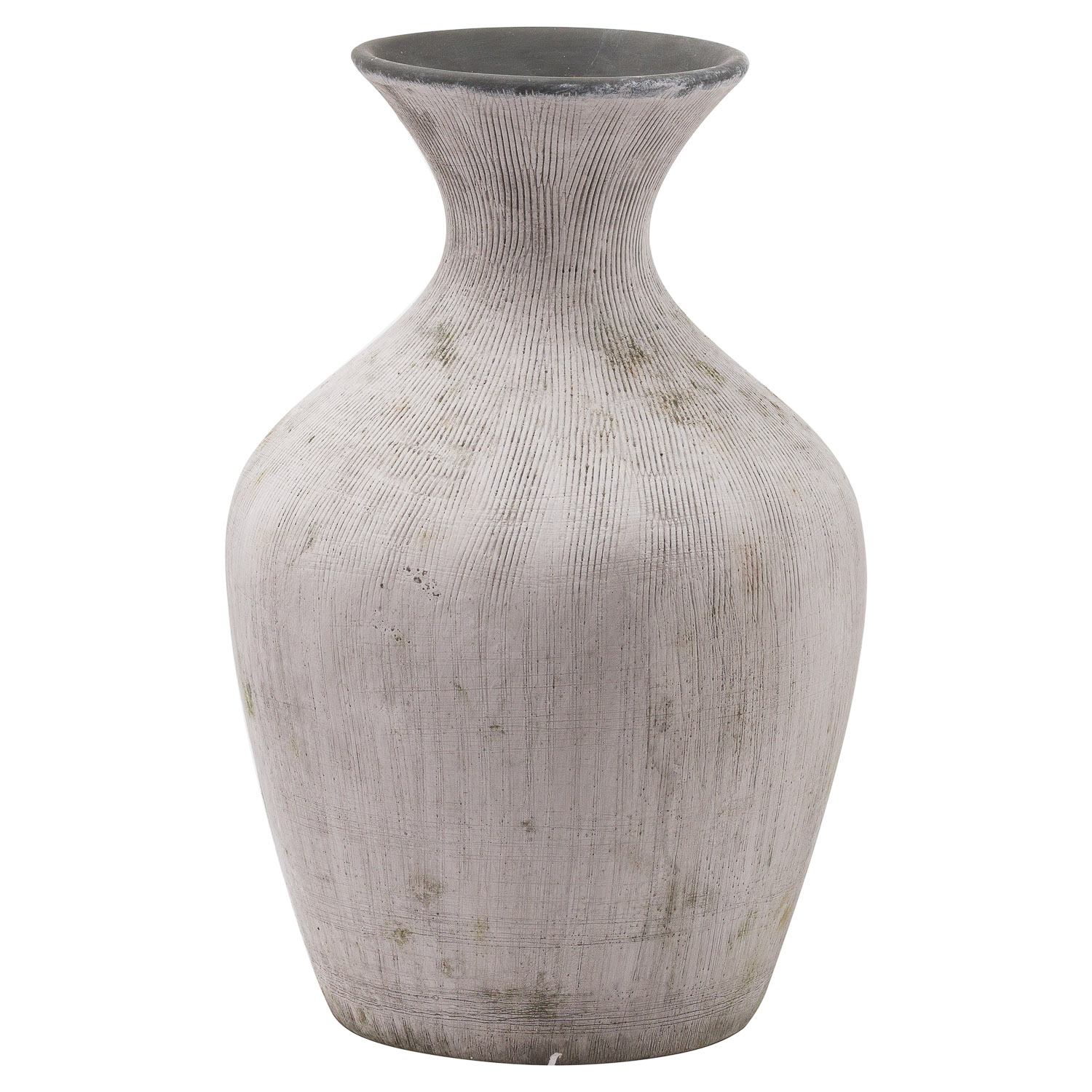 Bloomville Ellipse Stone Vase - Image 1