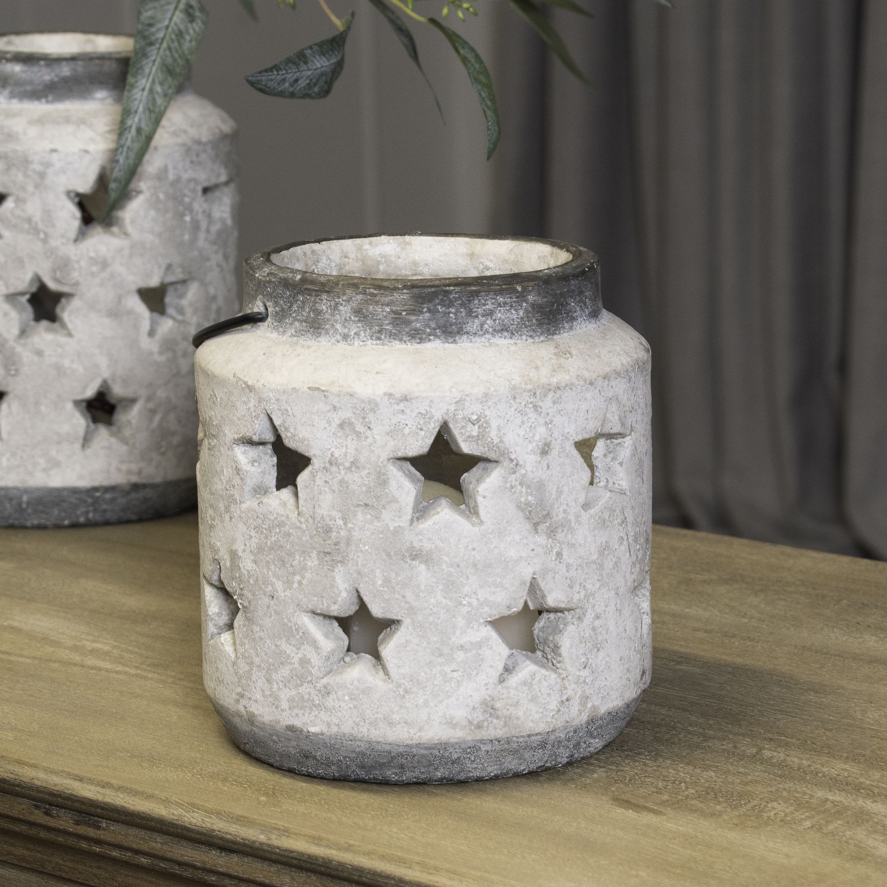 Bloomville Stone Star Lantern - Image 4