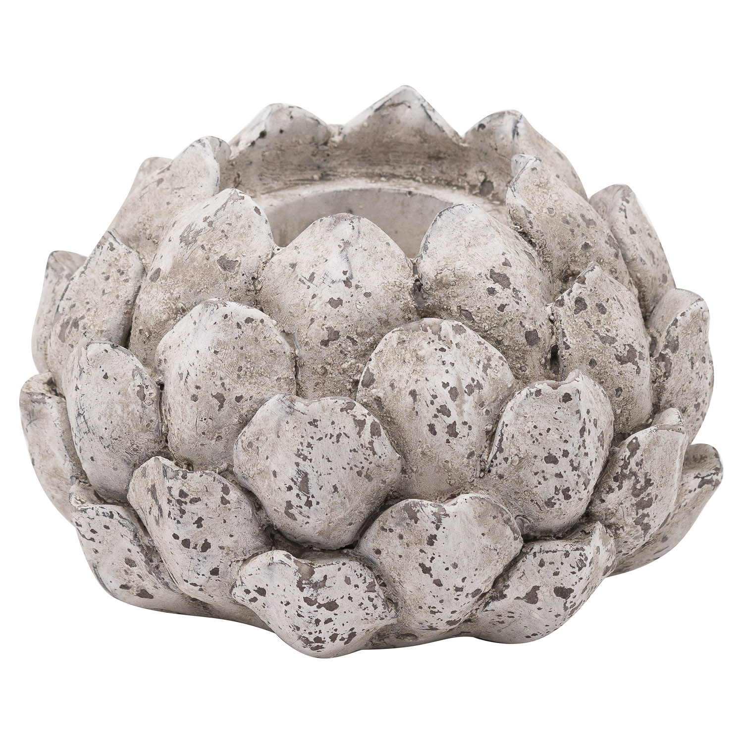 Stone Effect Acorn Tea Light Holder - Image 1