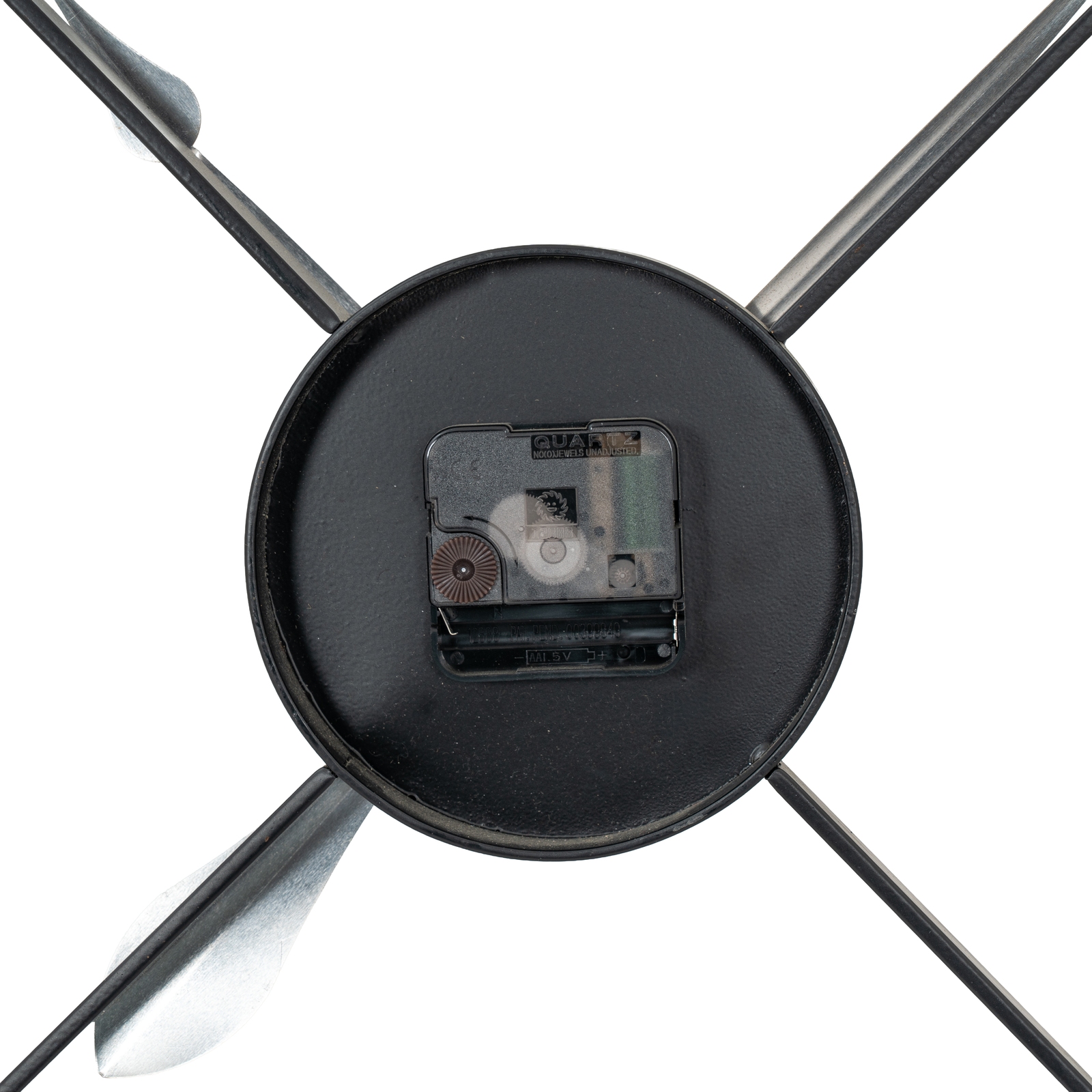 Black And Gold Skeleton Clock - Image 3