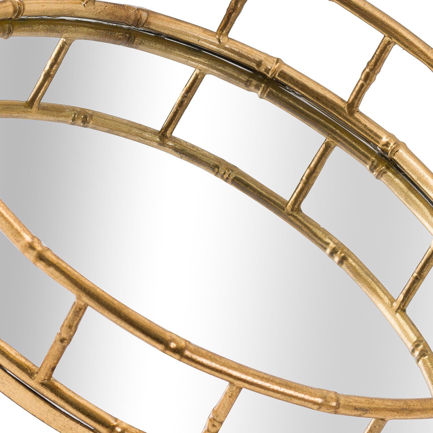 Set Of 2 Detailed Circular Trays - Image 4