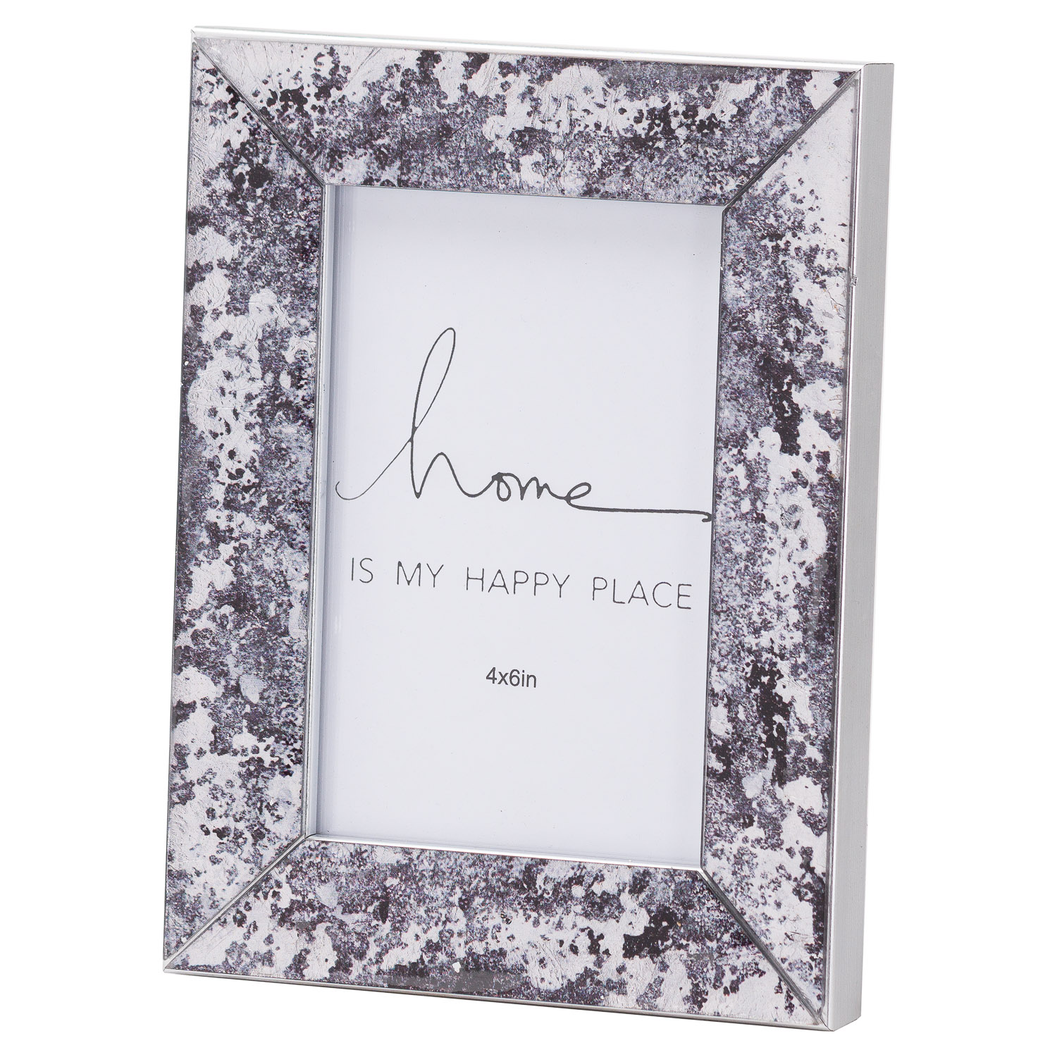 Black Foil Metallic 4X6 Frame - Image 1