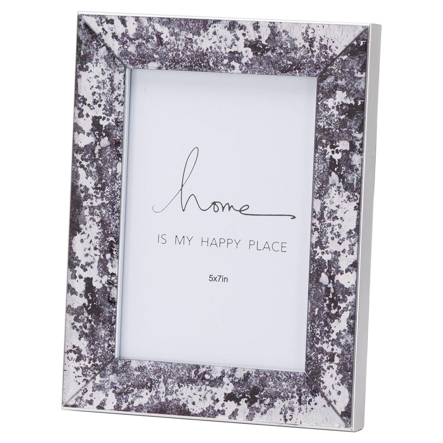 Black Foil Metallic 5X7 Frame Wholesale by Hill Interiors
