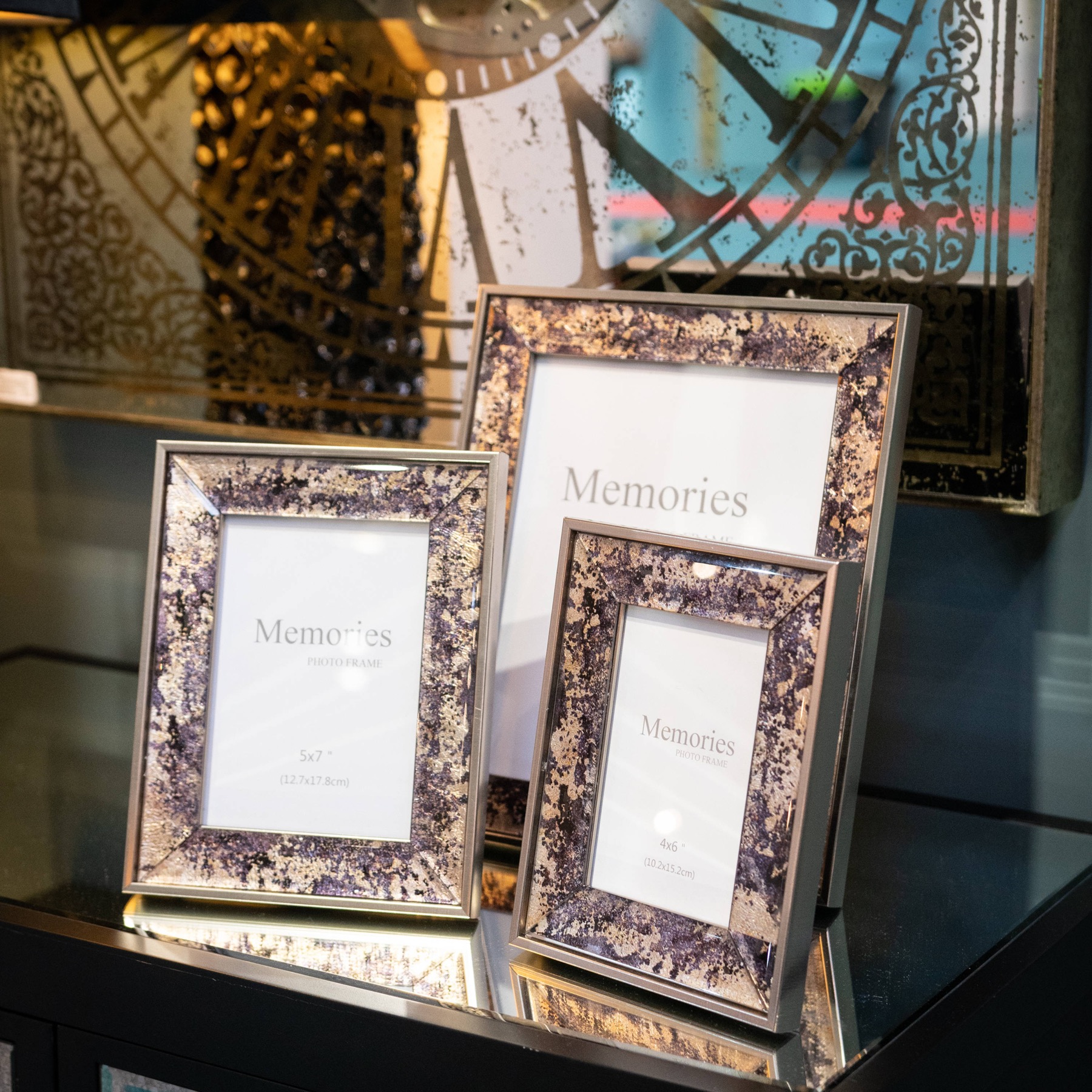 Silver Foil Metallic 5X7 Frame Wholesale by Hill Interiors
