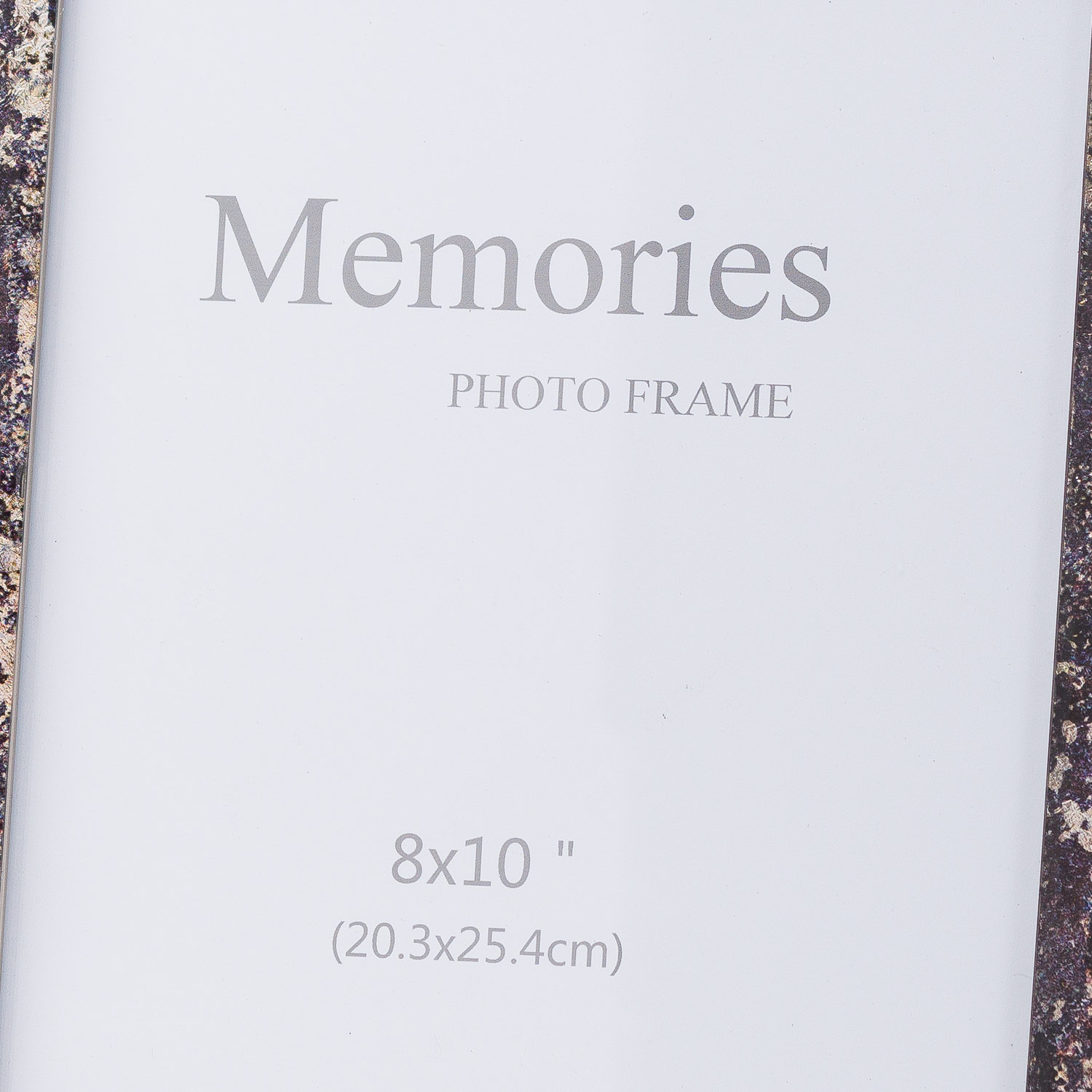 Silver Foil Metallic 8X10 Frame - Image 2