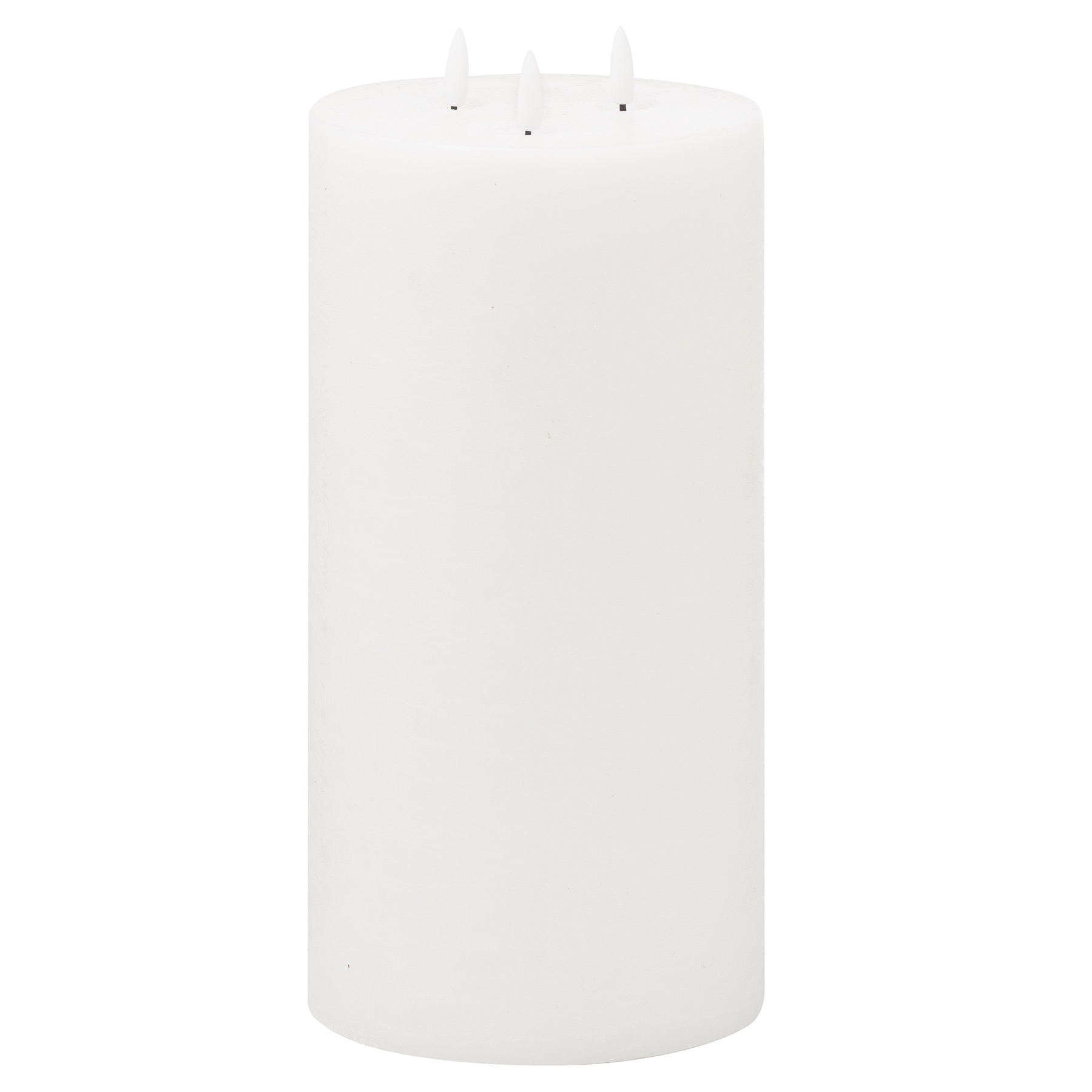 Luxe Collection Natural Glow 6x12 LED White Candle - Image 1