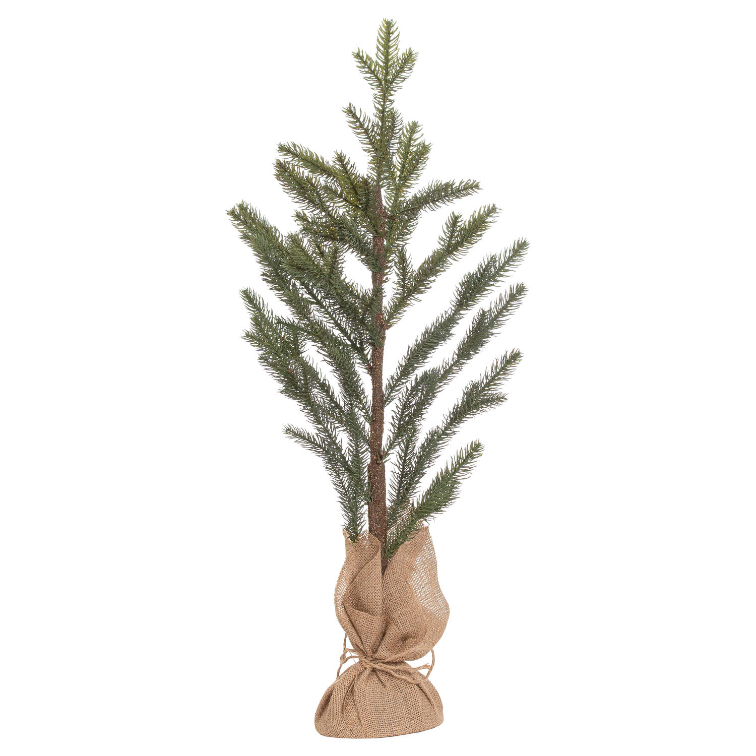 The Noel Collection Artificial Pine Tree In Hessian Pot - Image 1
