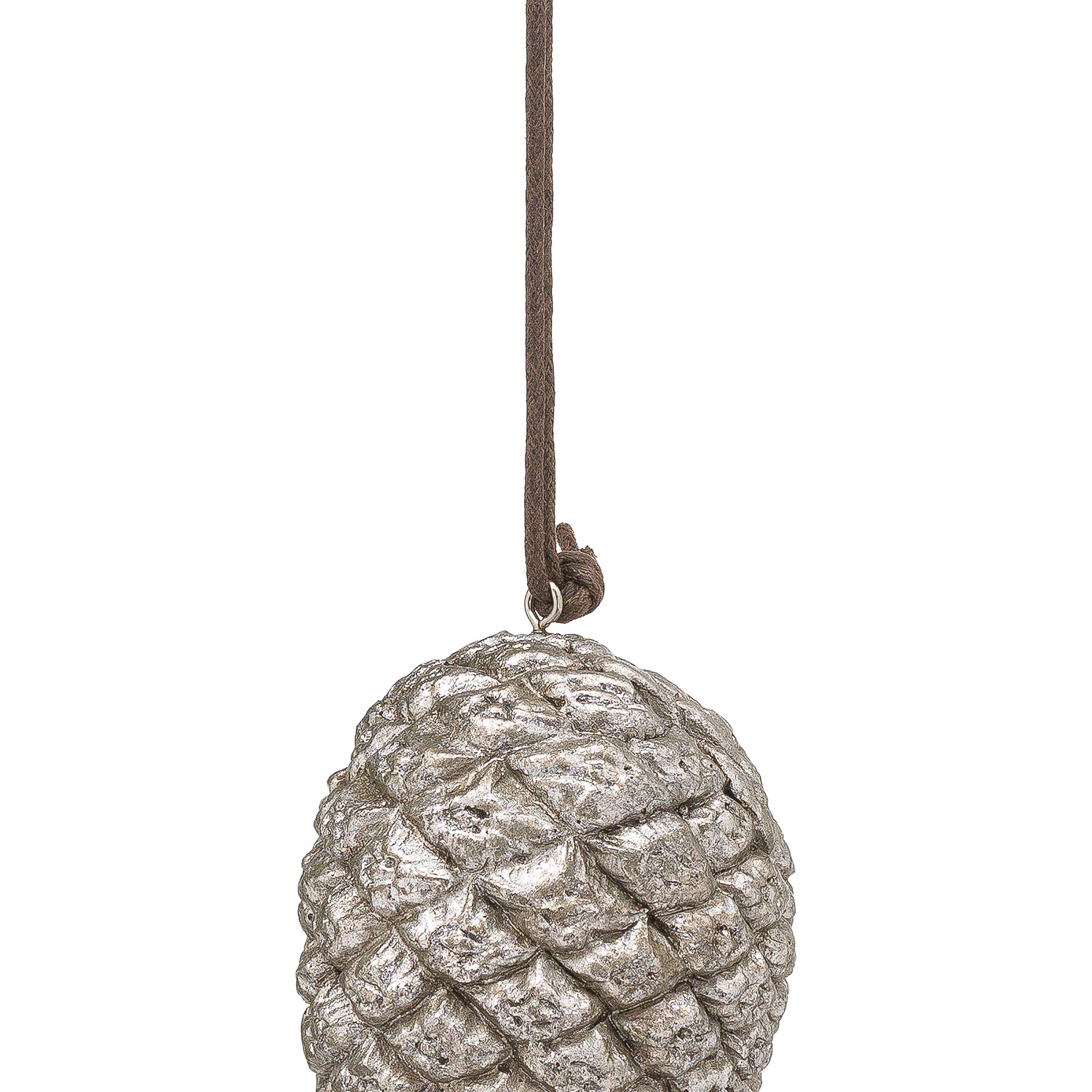Hanging Silver Pinecone - Image 2