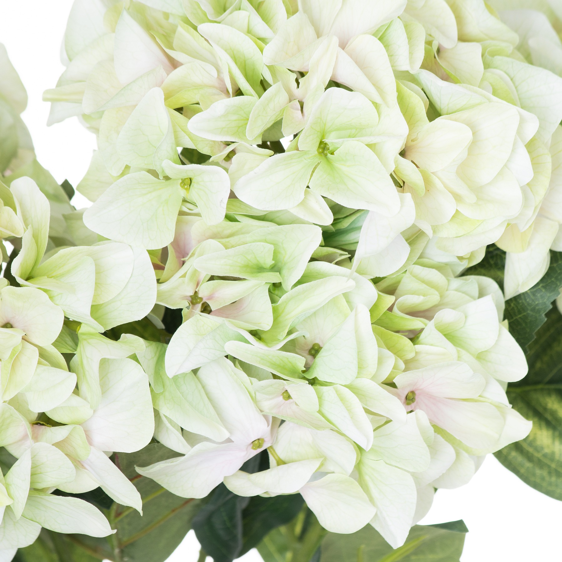 Shabby Green Hydrangea Bouquet - Image 2