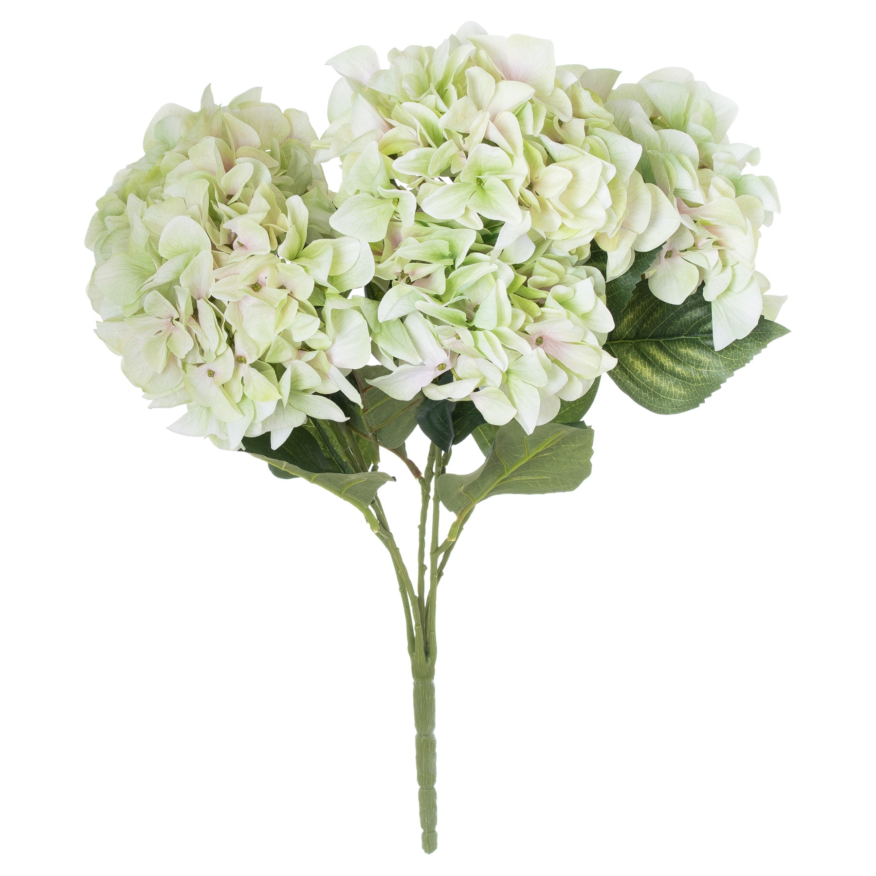 Shabby Green Hydrangea Bouquet - Image 1