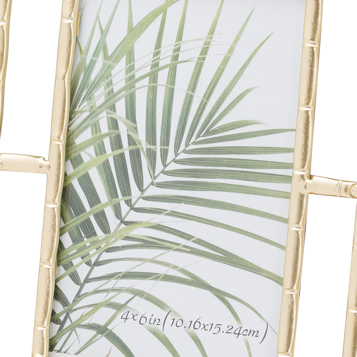 Gold Open Edge Photo Frame 6X4 - Image 2