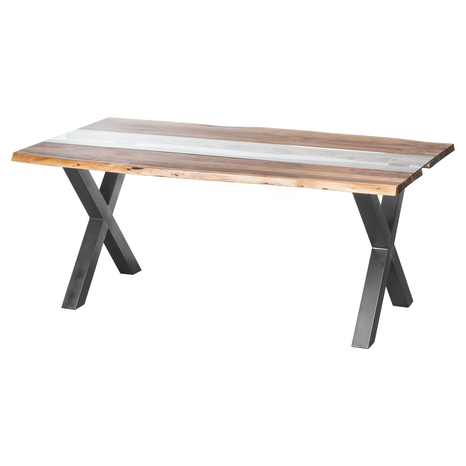 Live Edge Collection River Dining Table - Image 1
