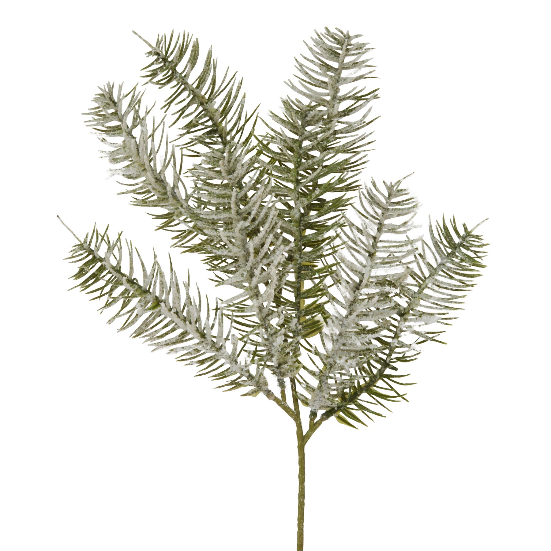 Single Snow Pine Spray - Image 1