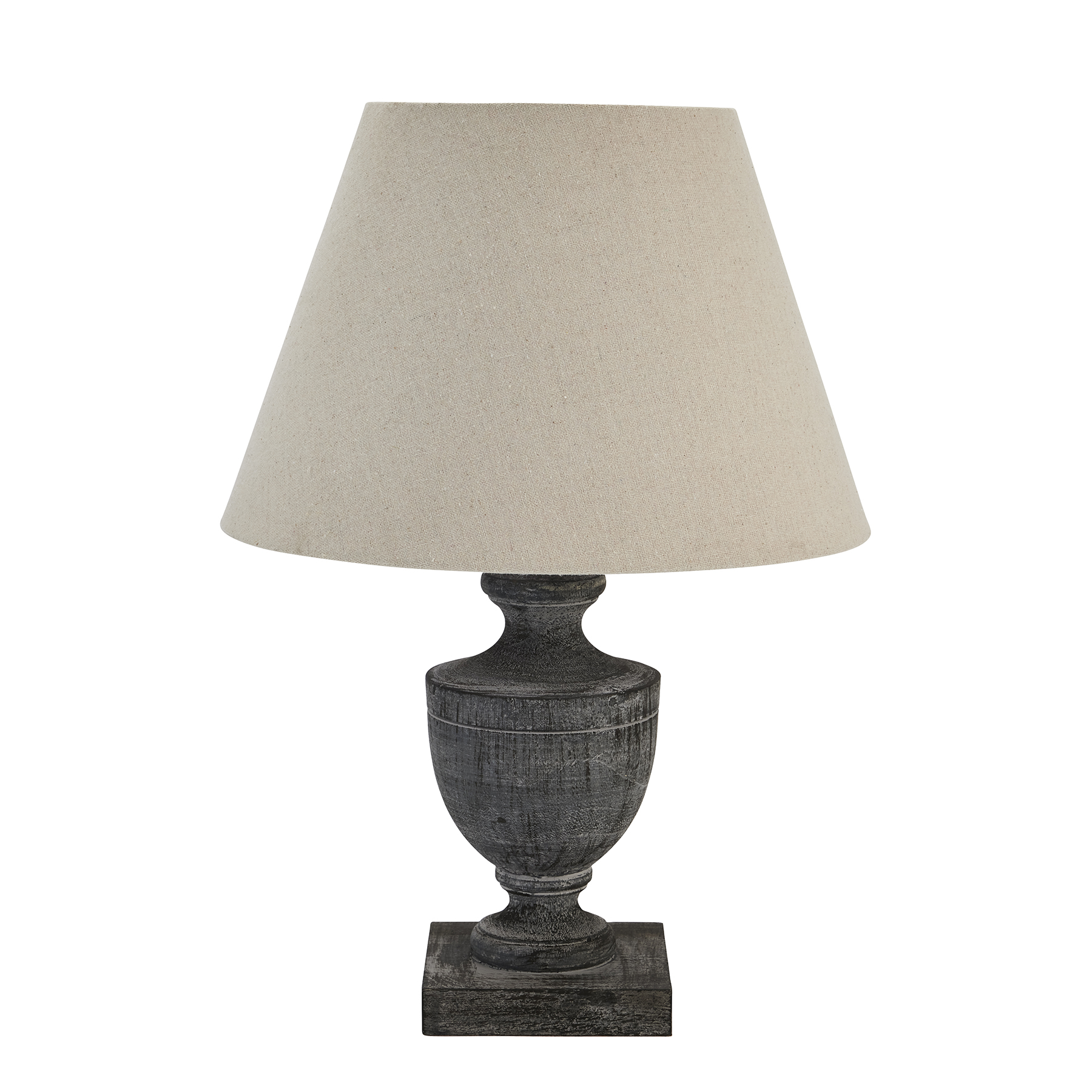 Incia Urn Wooden Table Lamp - Image 1