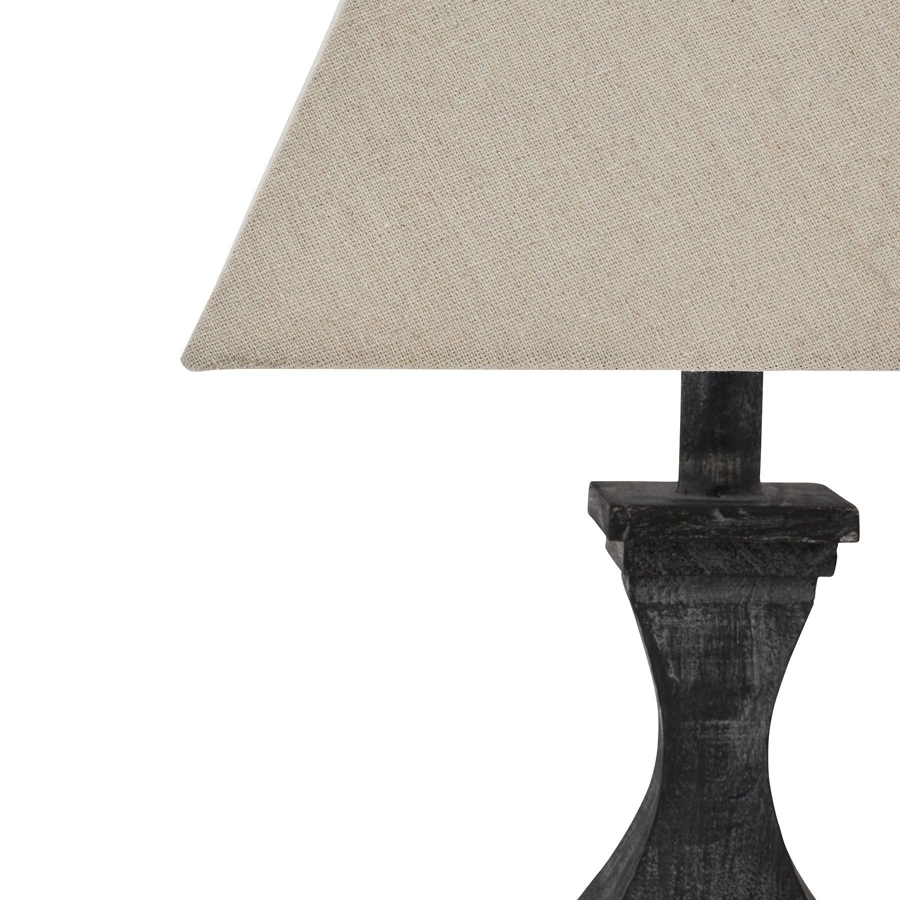 Incia Fluted Wooden Table Lamp - Image 3
