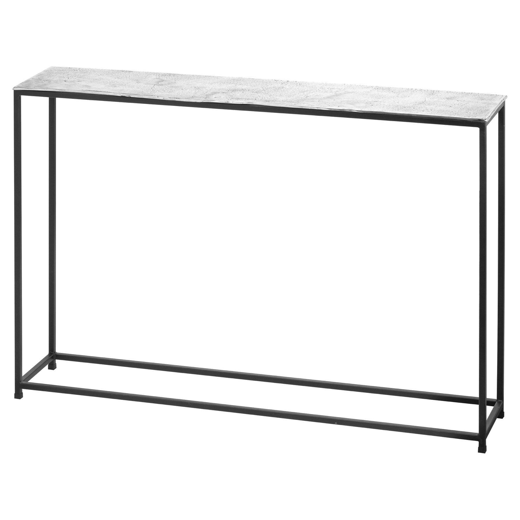 Farrah Collection Silver Console Table - Image 1