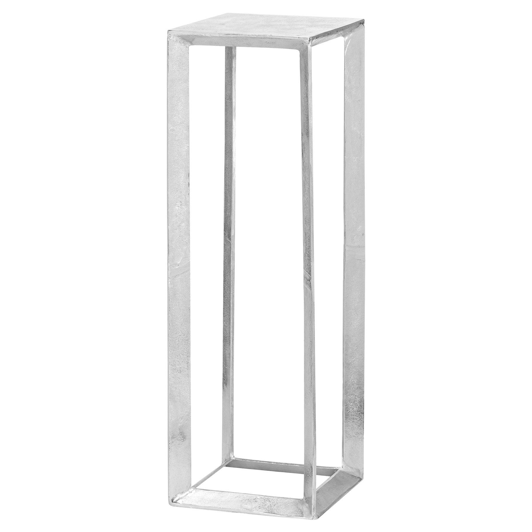 Farrah Collection Large Silver Plant Stand - Image 1