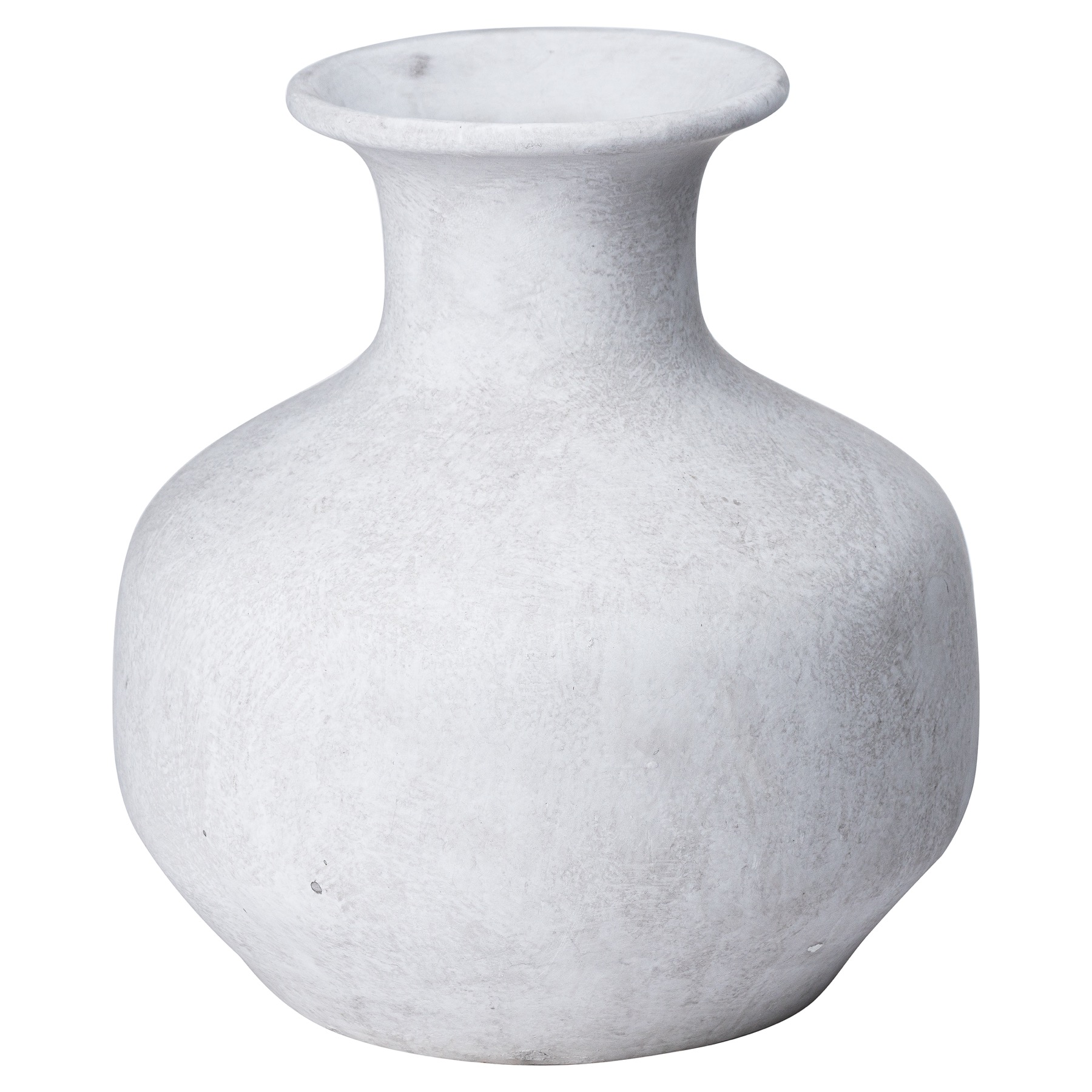 Darcy Squat Stone Vase - Image 1