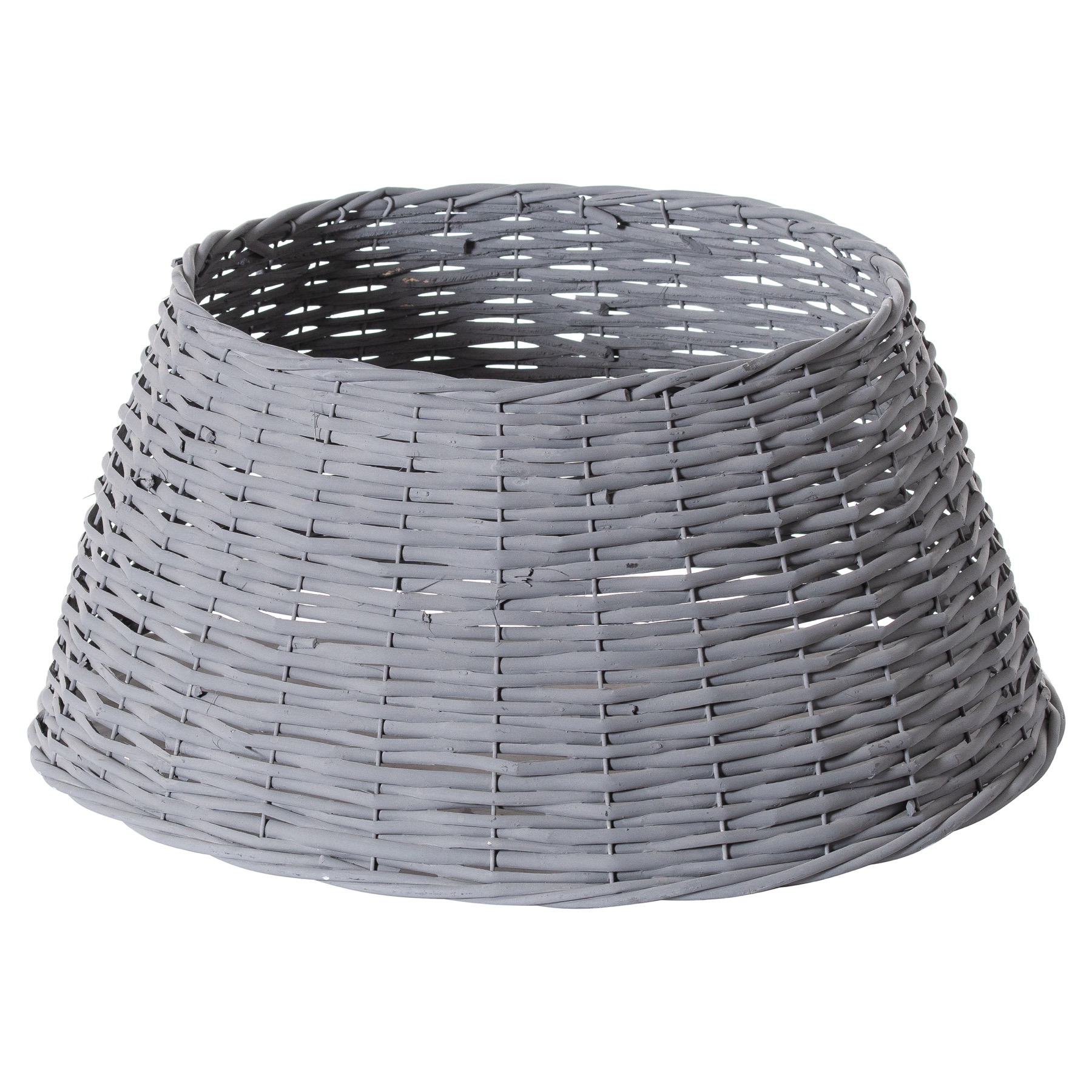 Wicker Grey Tree Skirt - Image 1