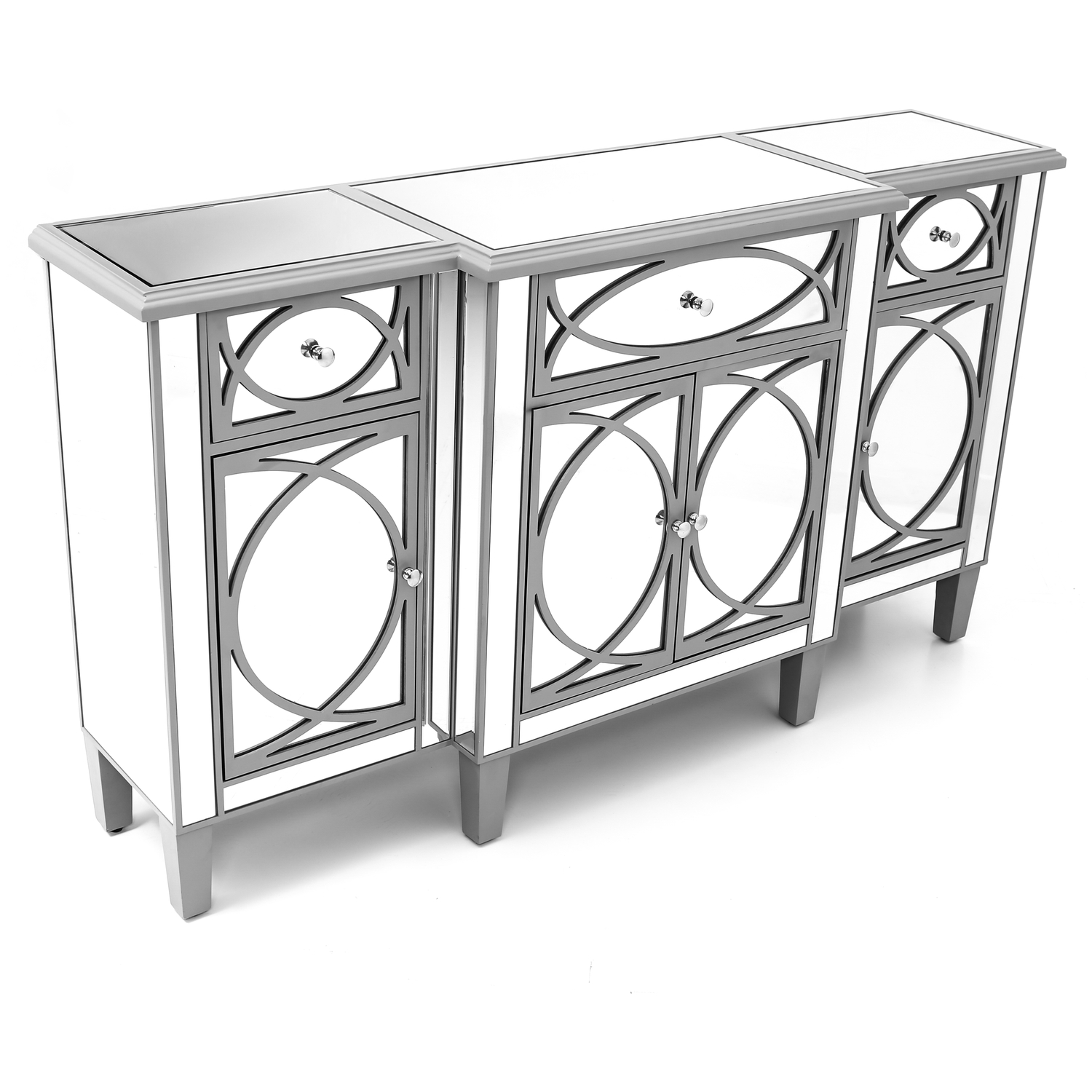 Paloma Collection Mirrored Large Sideboard - Image 2
