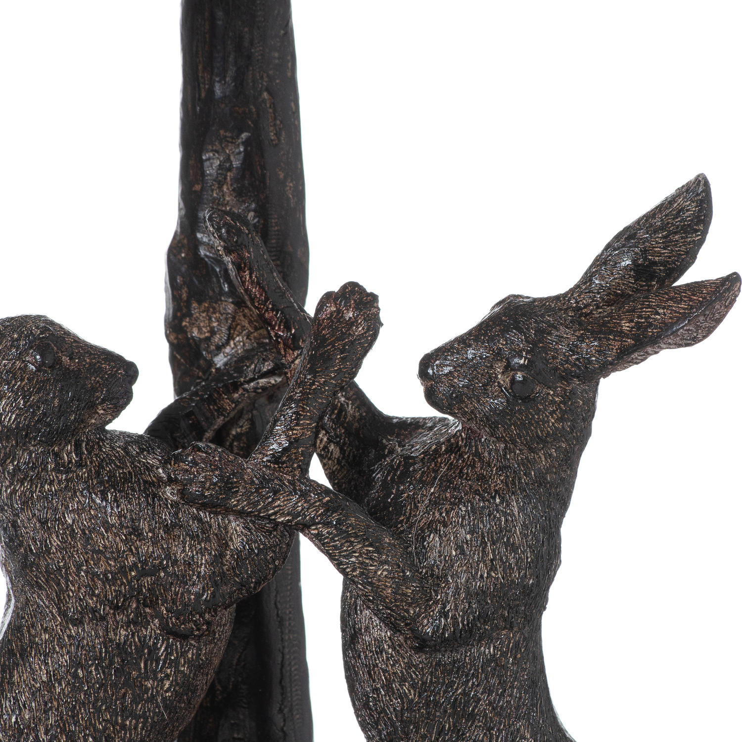 Marching Hares Lamp With Linen Shade - Image 2