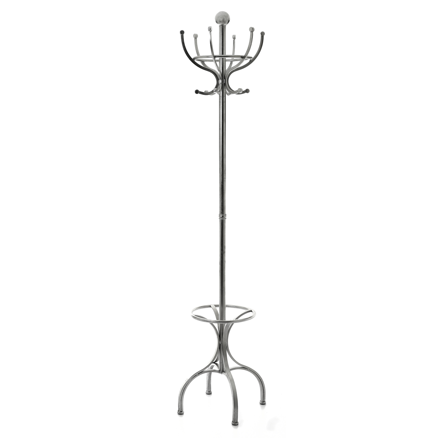 Silver Hat & Coat Stand - Image 1