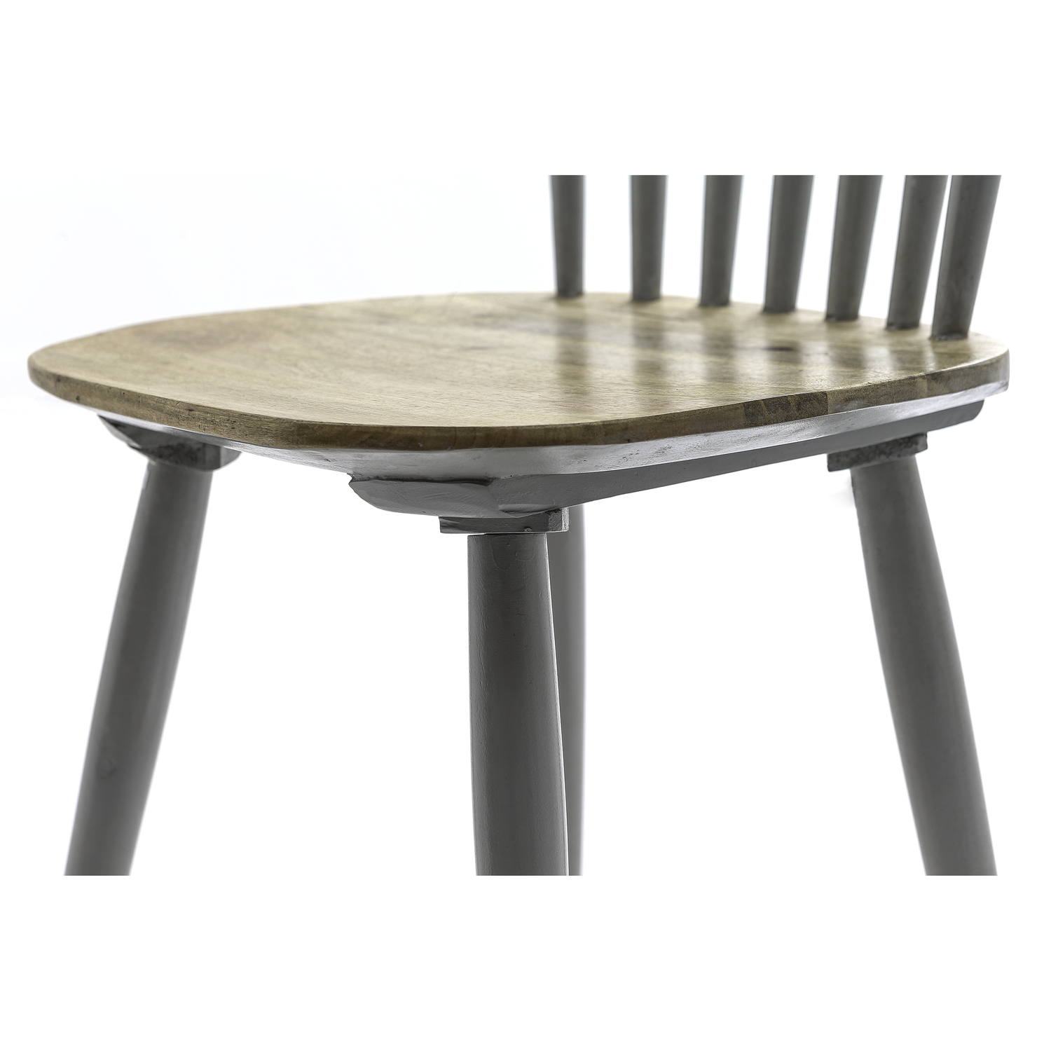 Nordic Grey Collection Dining Chair - Image 3