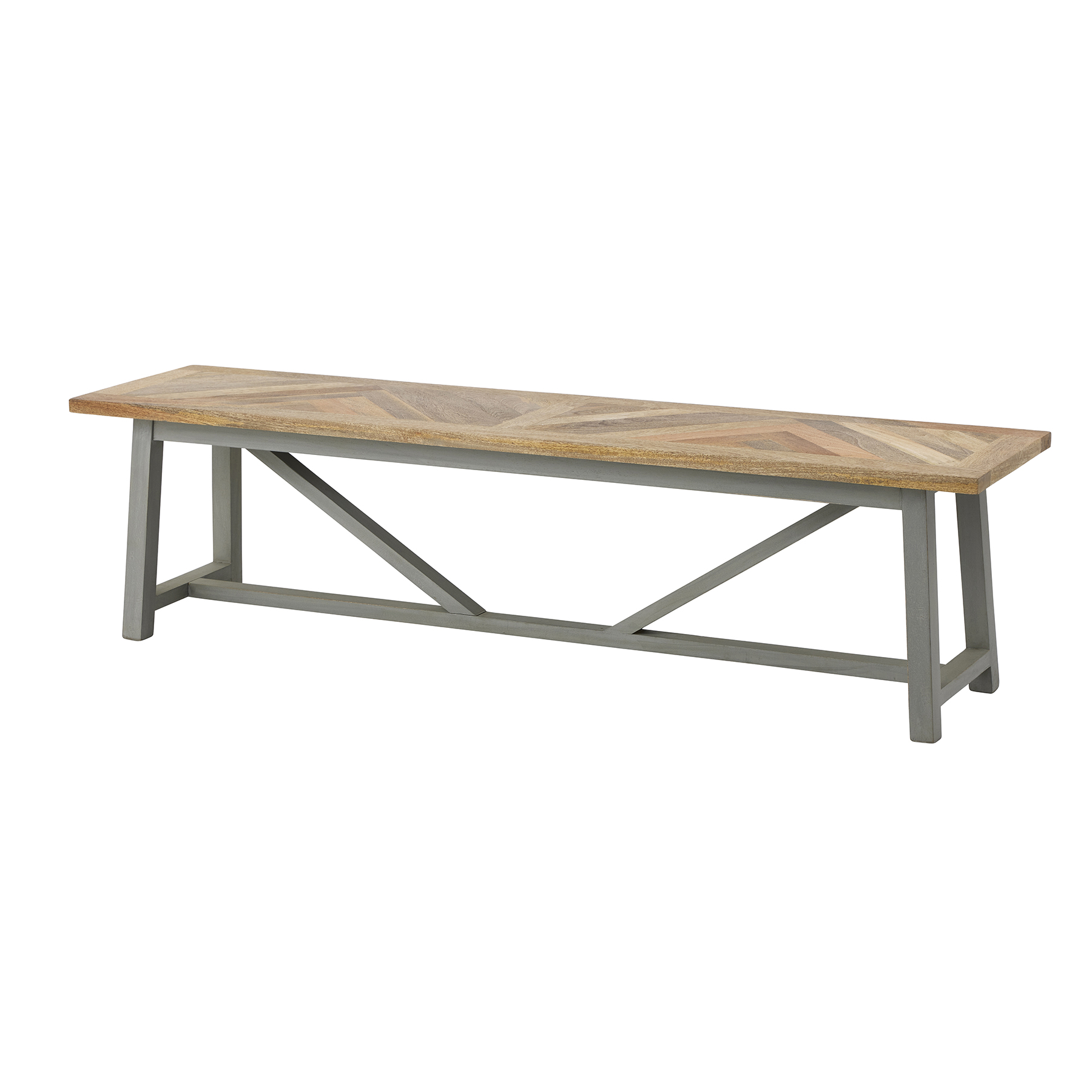 Nordic Grey Collection Dining Bench - Image 1