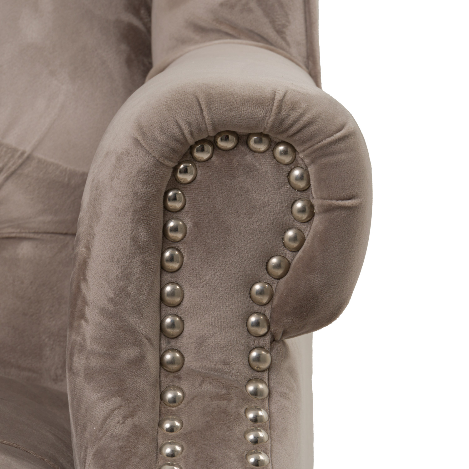 Chelsea Button Pressed Wing Chair - Image 2