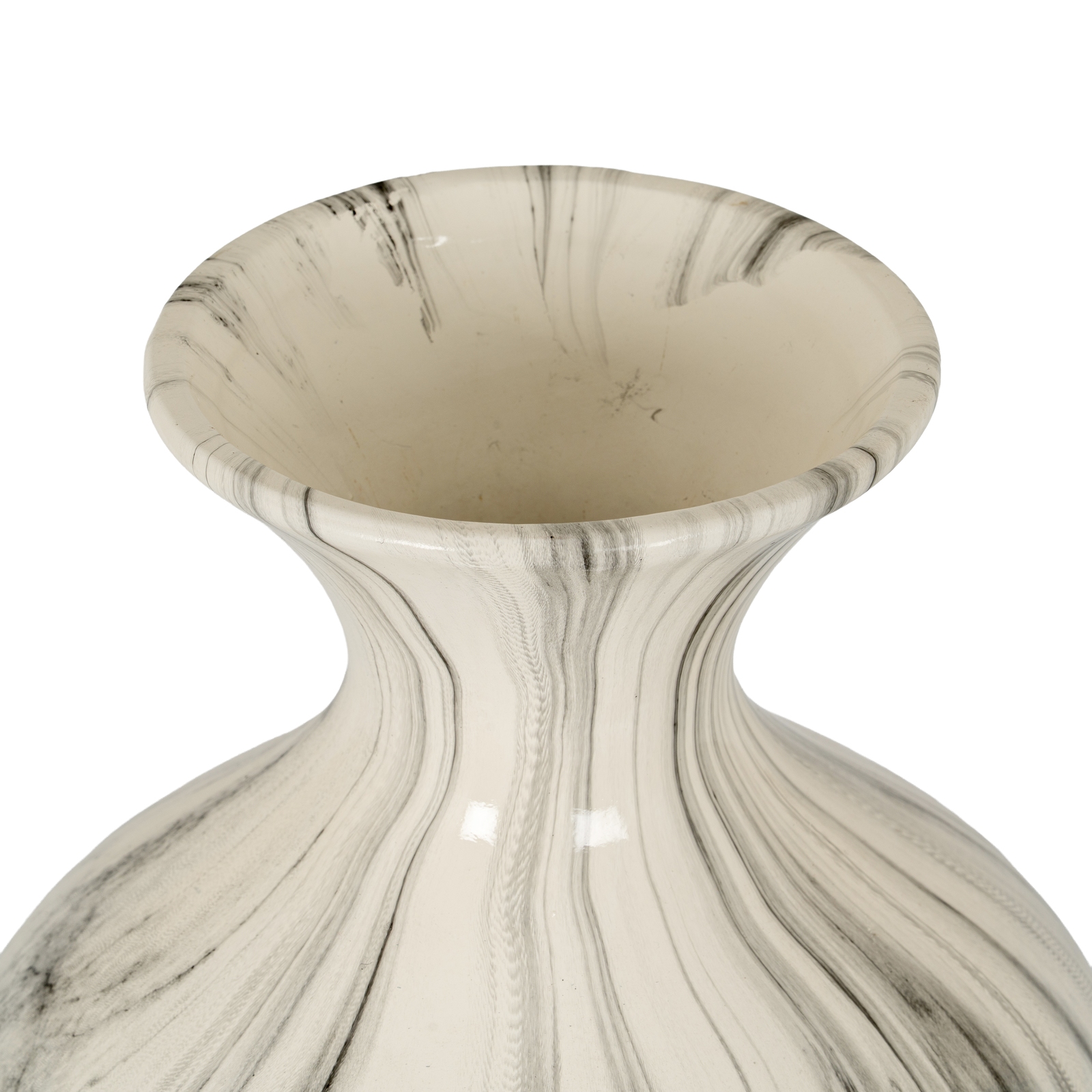 Marble Ellipse Large Vase - Image 2