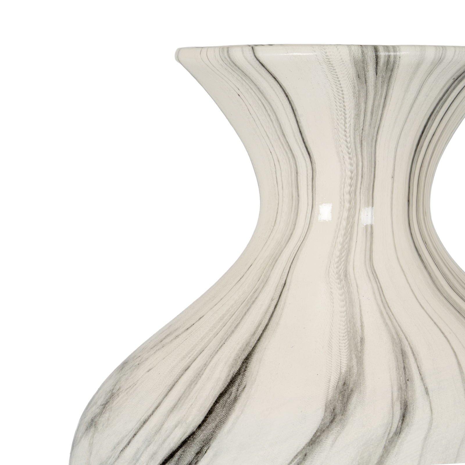 Marble Ellipse Large Vase - Image 3